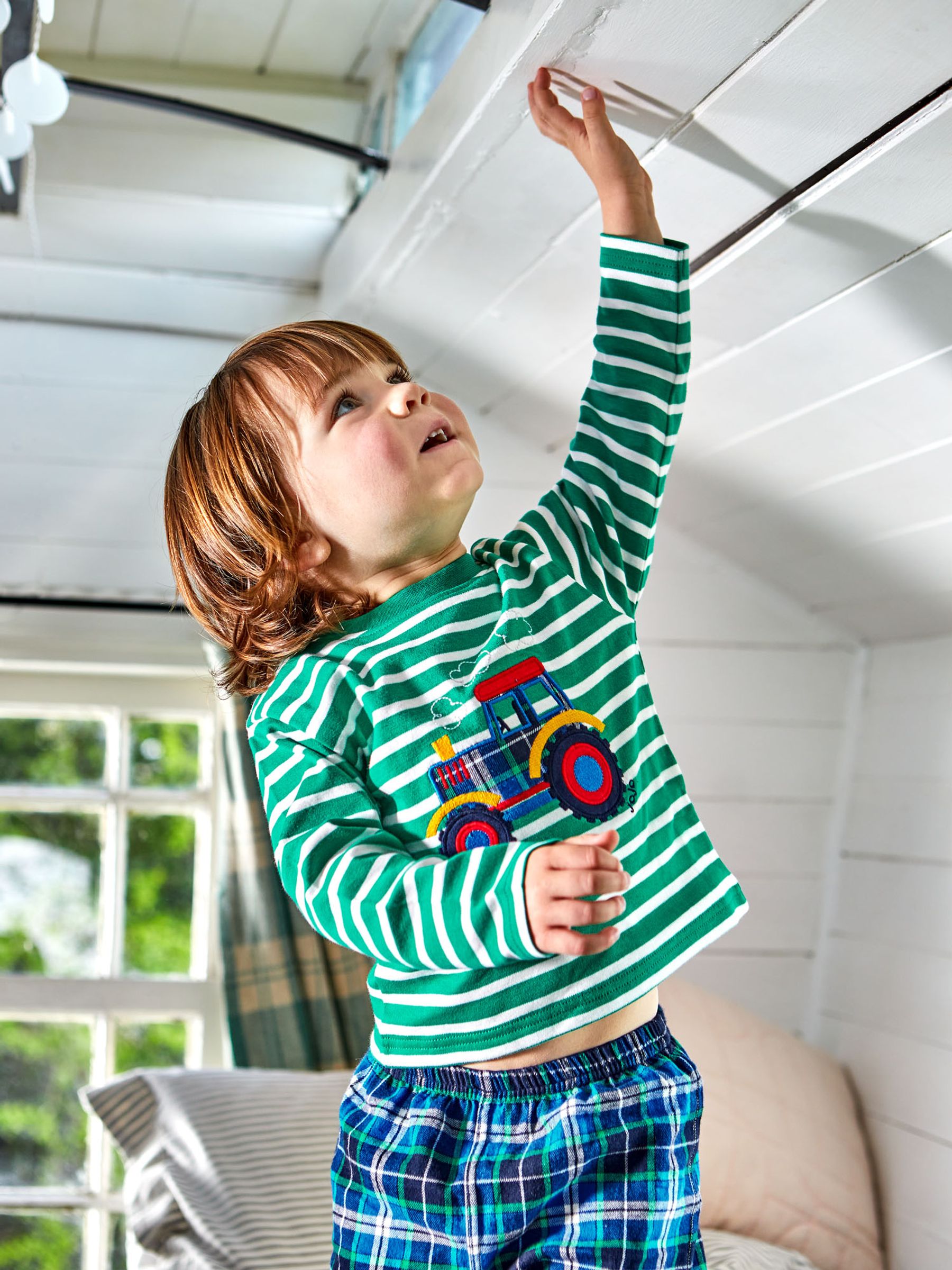 Tractor Mix & Match Pyjamas in Green - Image 5 of 5