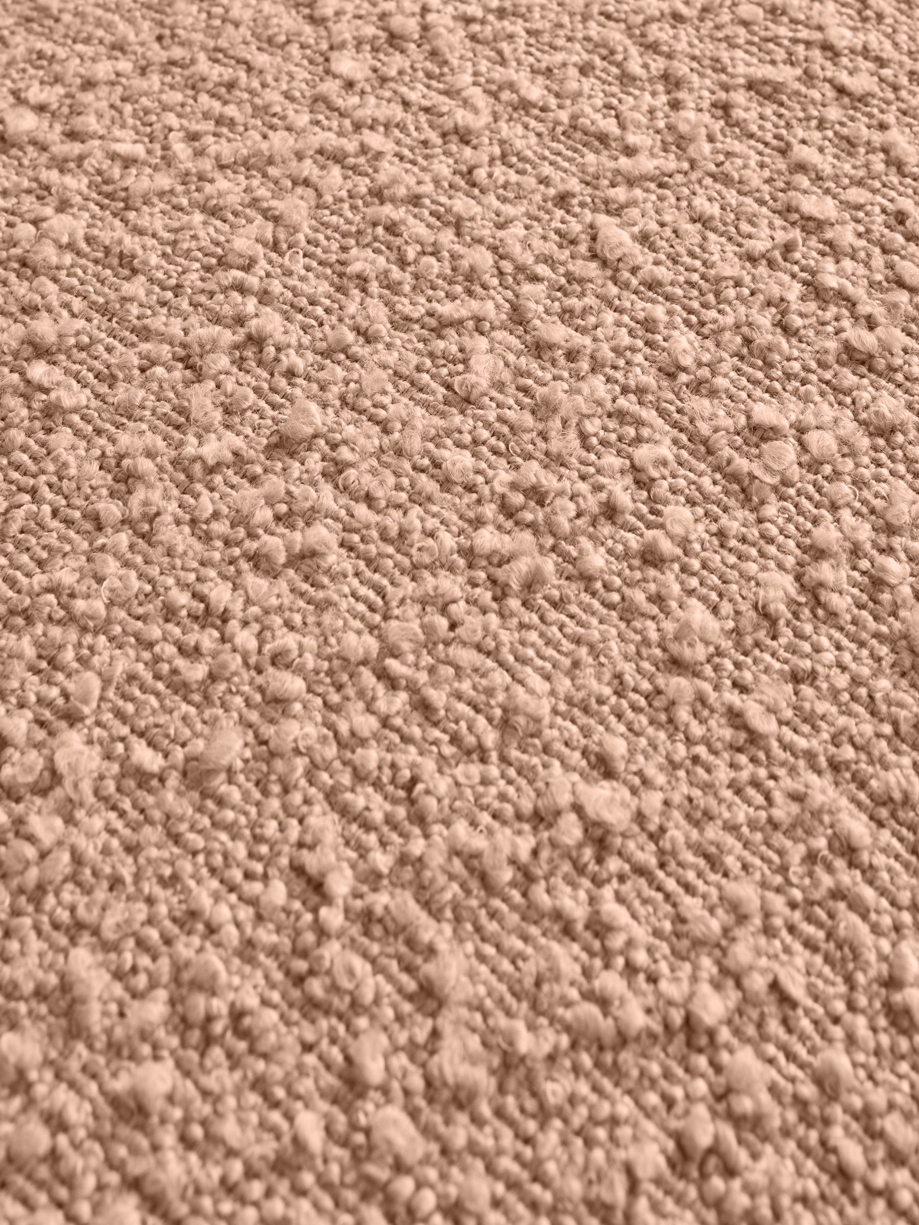 Brixton Bench in Plaster Pink Boucle - Image 7 of 7 Brixton Bench in Plaster Pink Boucle - Image 7 of 7