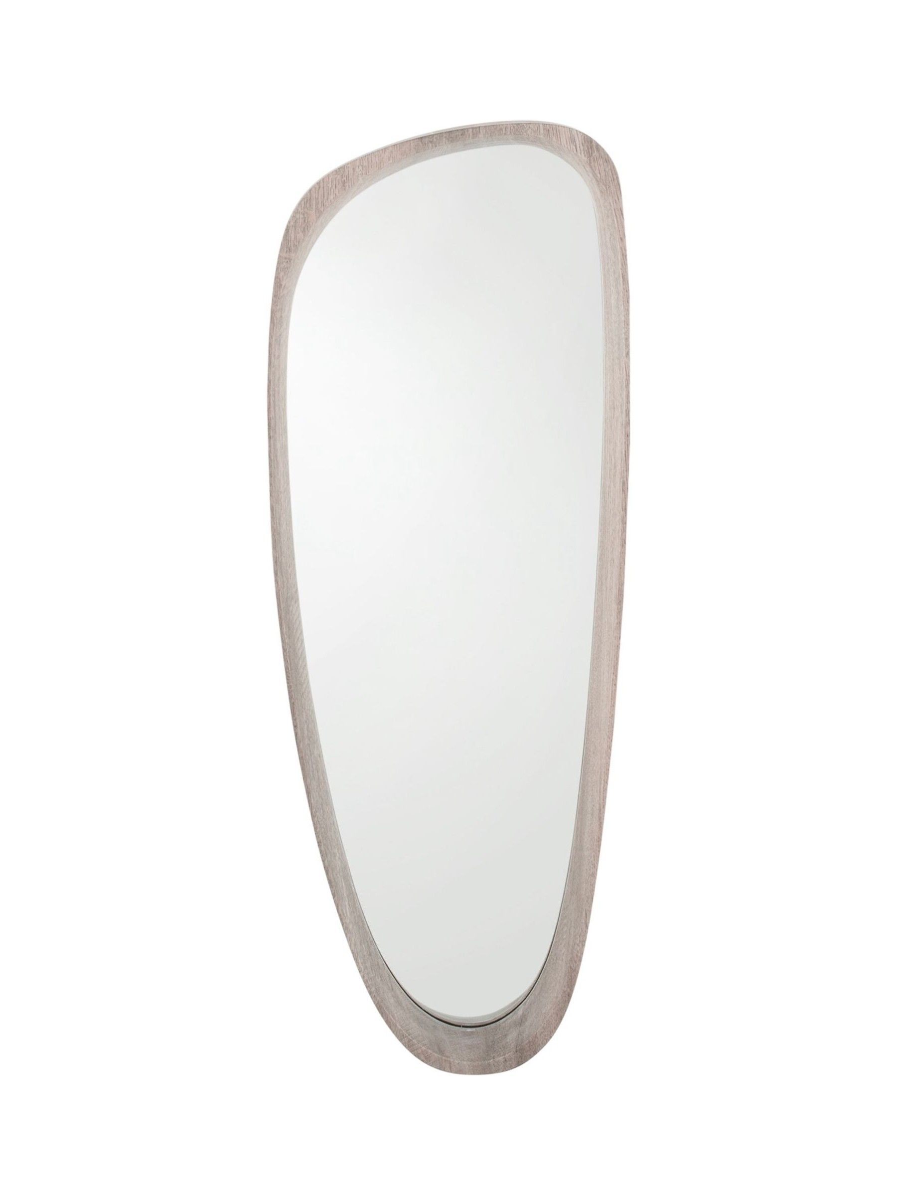 Pacific Grey Teardrop Wall Mirror - Image 1 of 3 Pacific Grey Teardrop Wall Mirror - Image 1 of 3