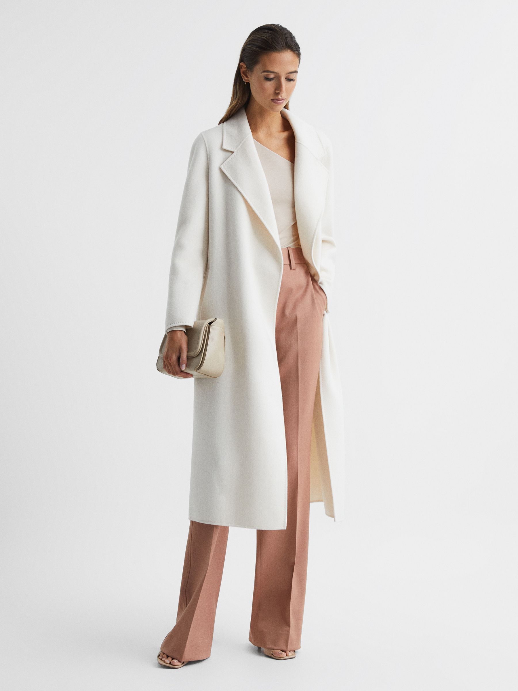 Asymmetric Off Shoulder Top in Champagne - Image 6 of 6