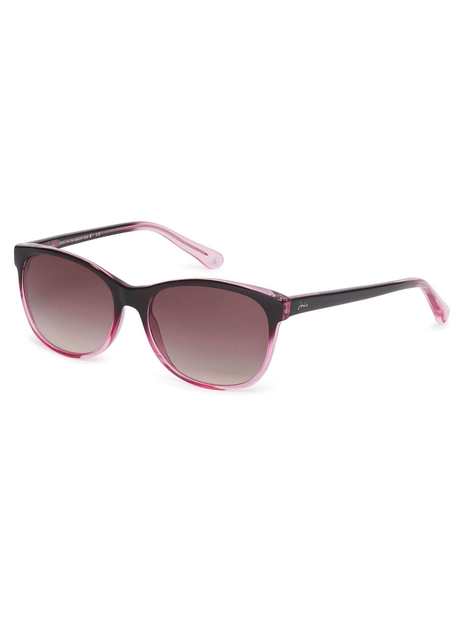 Black/Pink Small Classic Graduated Bi-Colour Sunglasses - Image 1 of 3