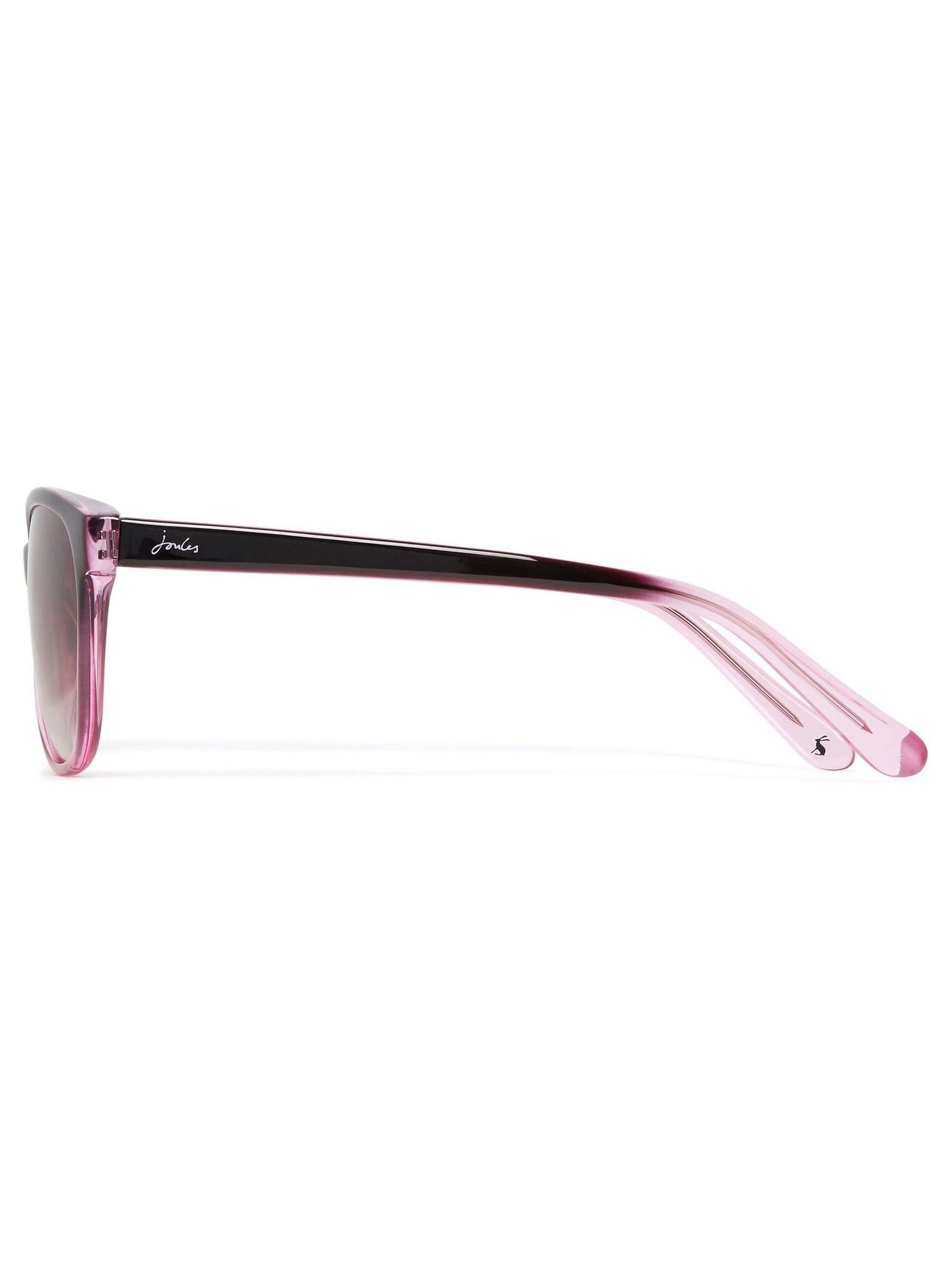 Black/Pink Small Classic Graduated Bi-Colour Sunglasses - Image 3 of 3