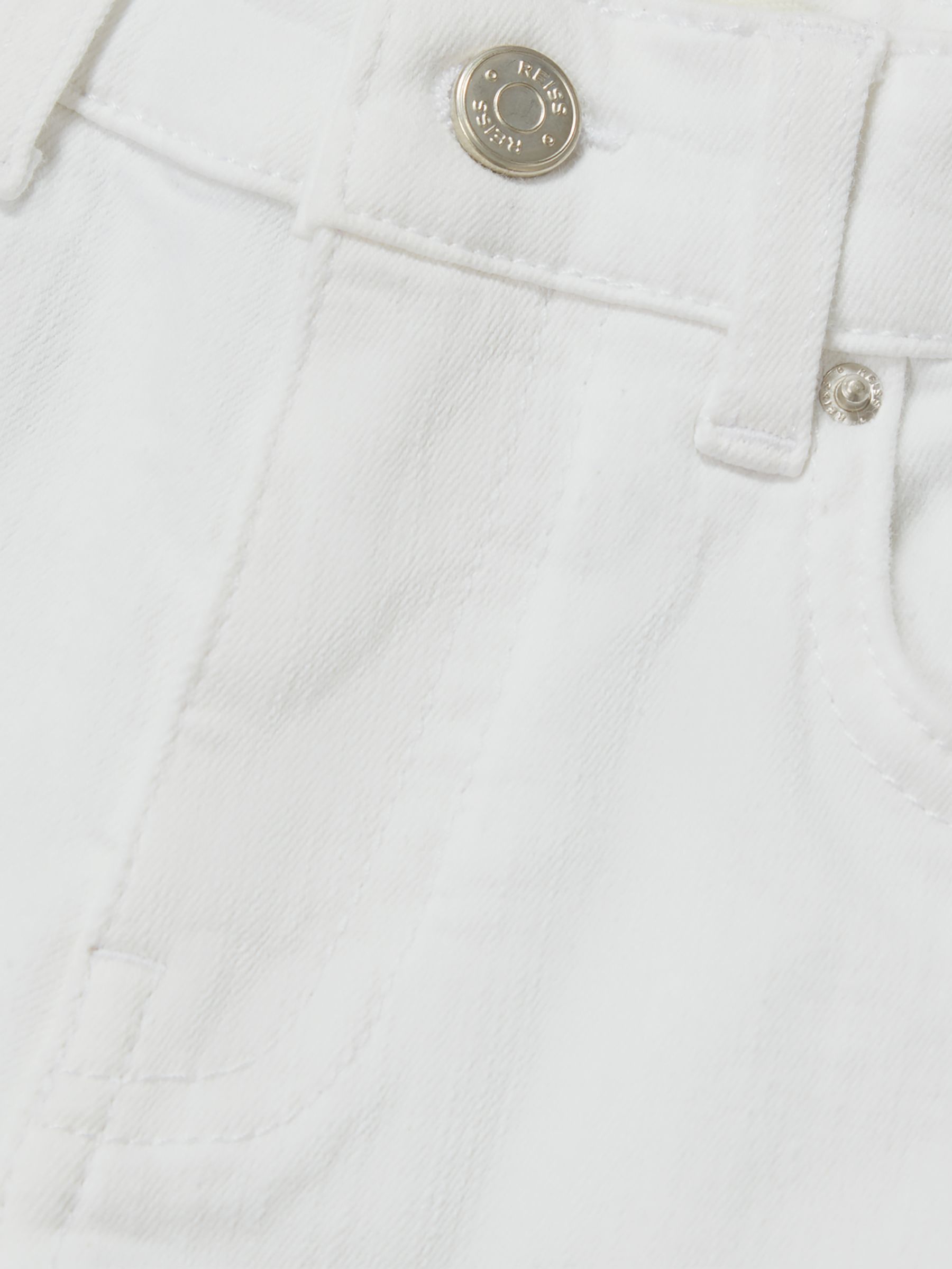 Tapered Slim Leg Jeans in Ecru - Image 5 of 5