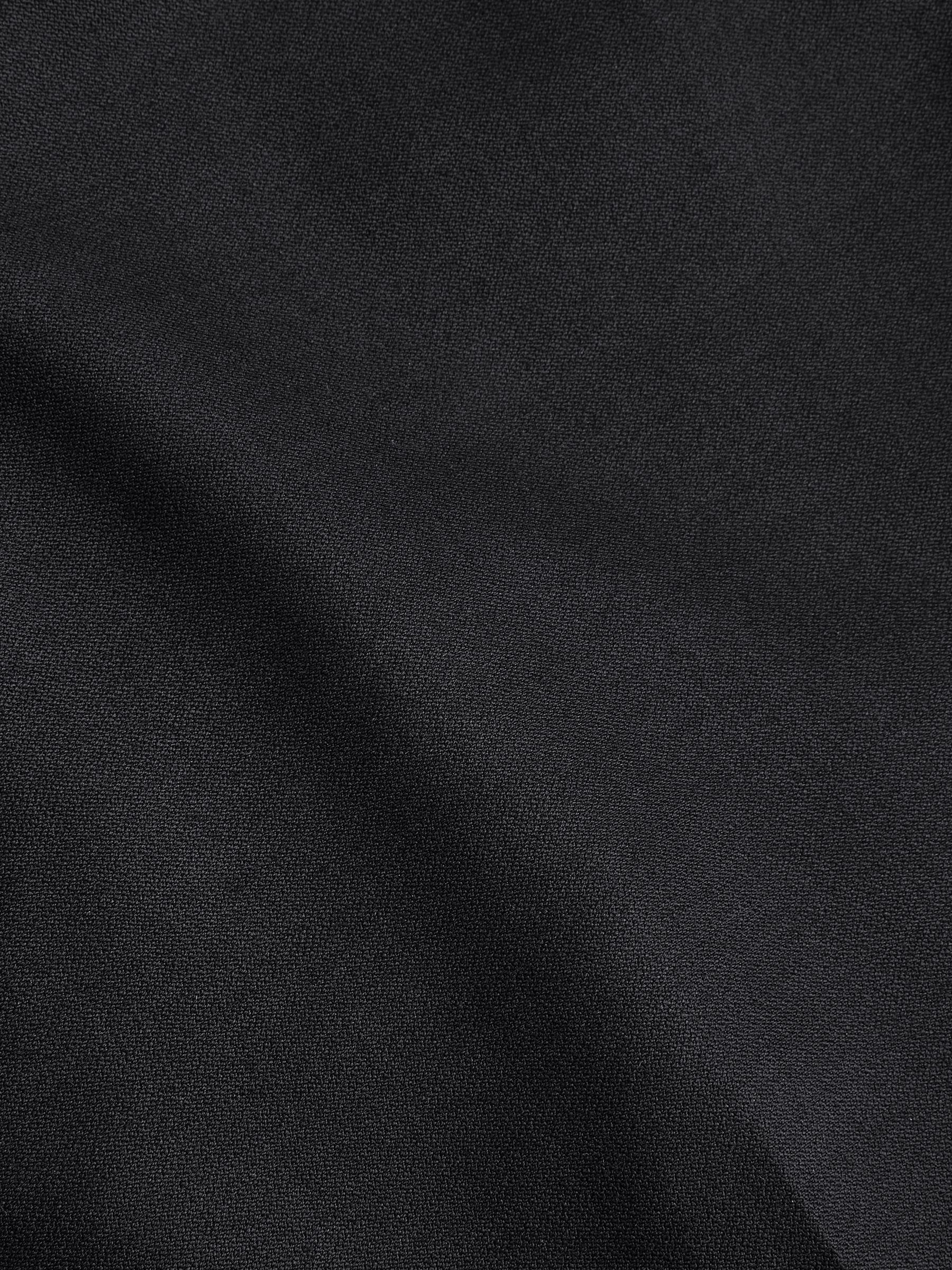 Black Slim Fit Tuxedo Suit Trousers - Image 7 of 9