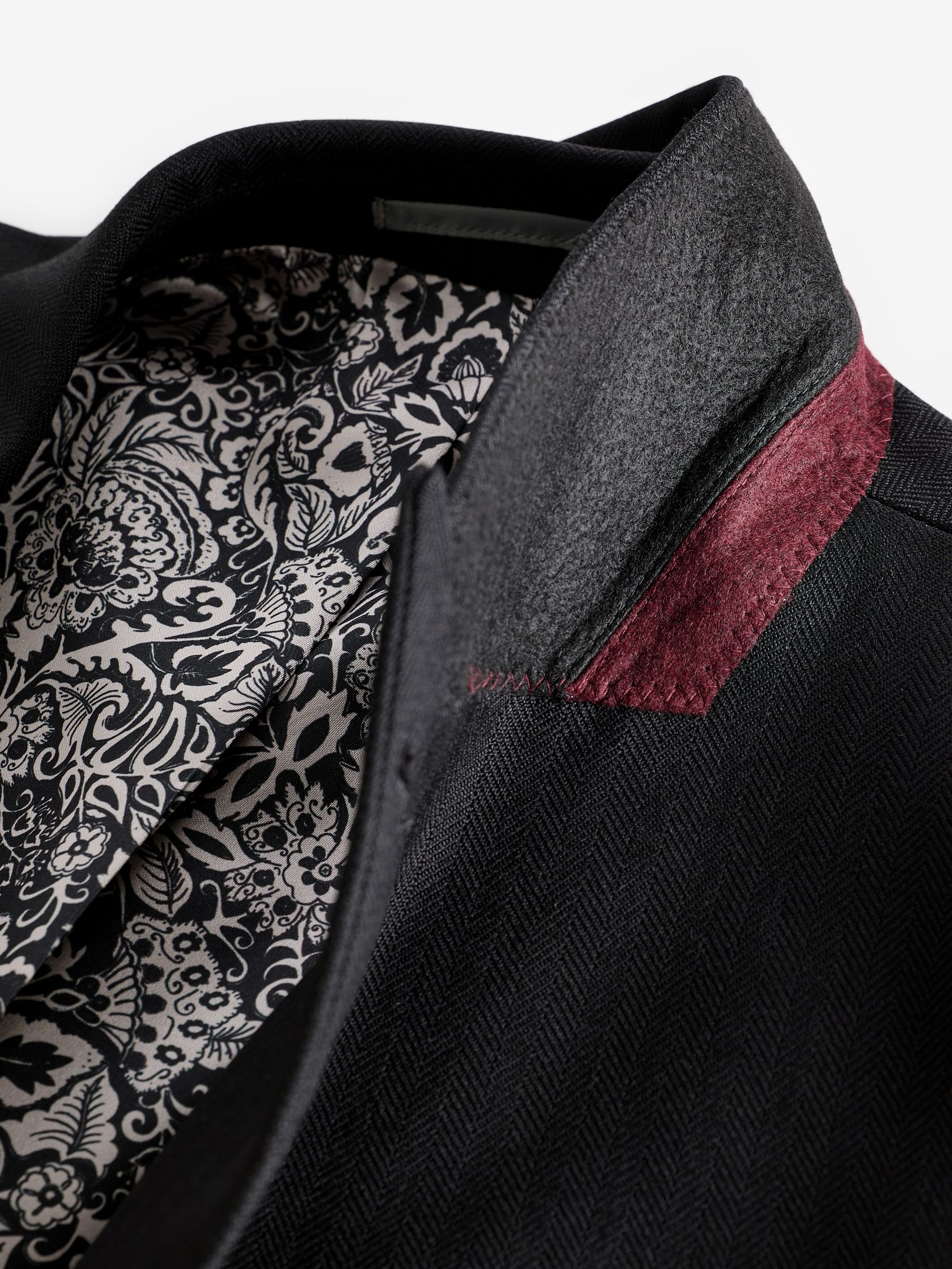 Black Slim Fit Morning Suit Jacket - Image 5 of 5 Black Slim Fit Morning Suit Jacket - Image 5 of 5