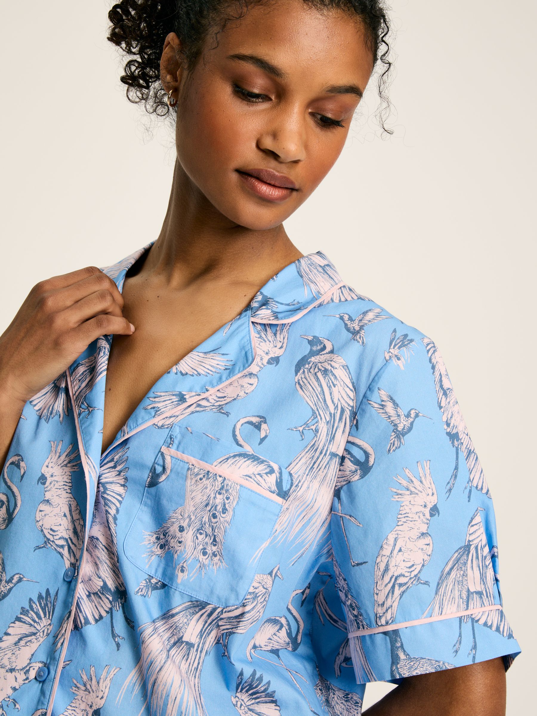 Olivia Blue Pyjama Set - Image 4 of 6