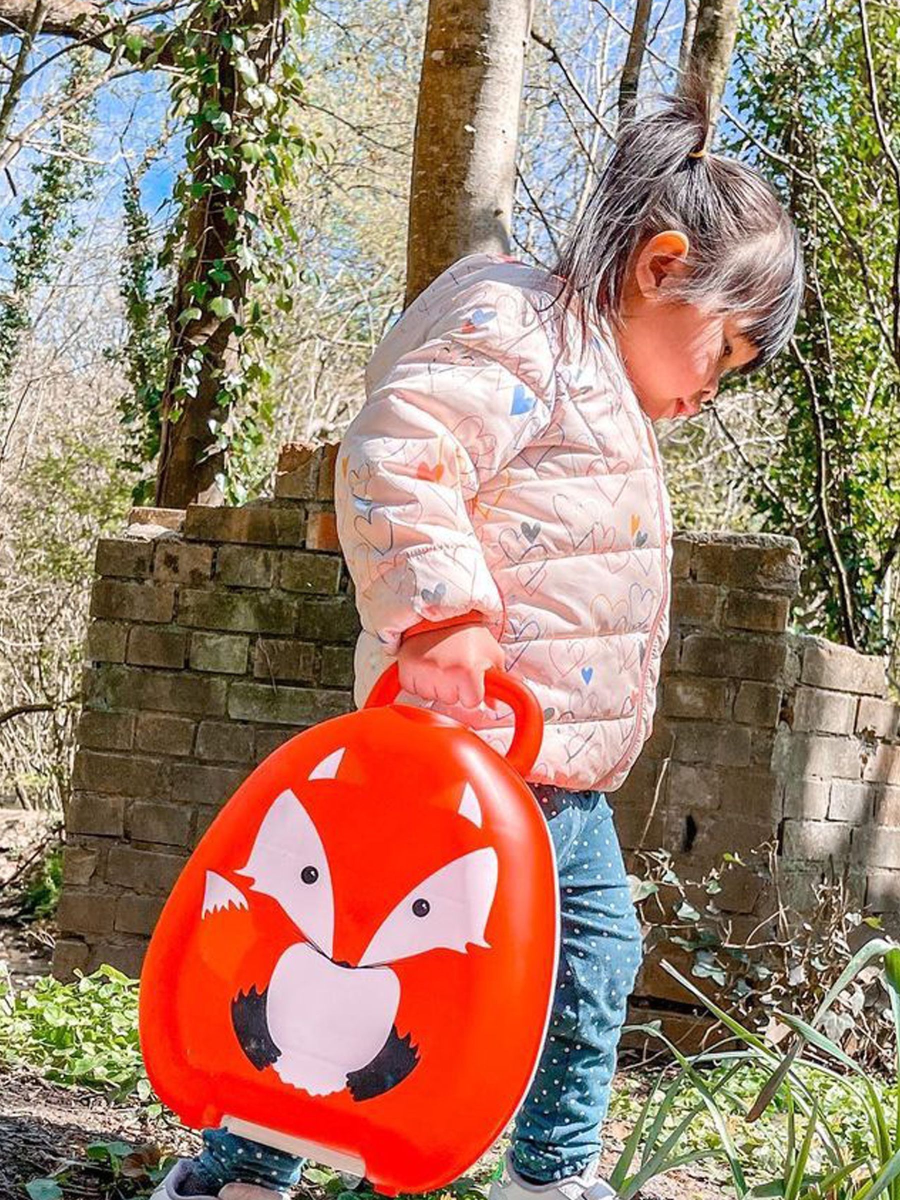 Orange Fox Travel Potty - Image 2 of 5 Orange Fox Travel Potty - Image 2 of 5