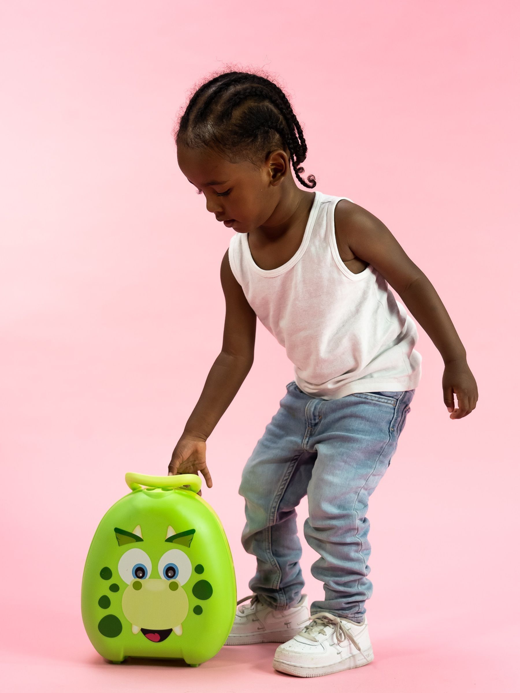 Green Dinosaur Travel Potty - Image 1 of 4