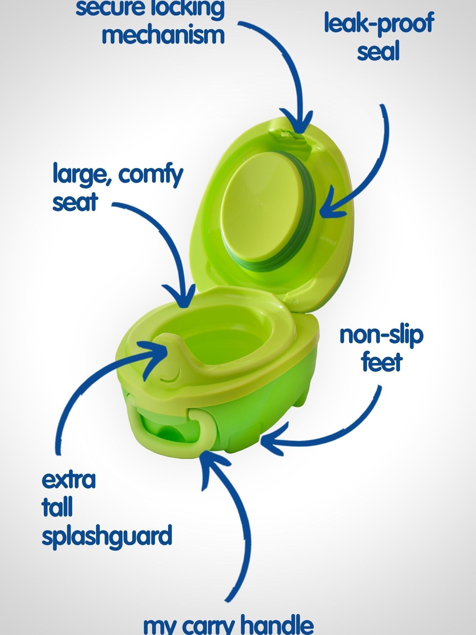 Green Dinosaur Travel Potty - Image 4 of 4