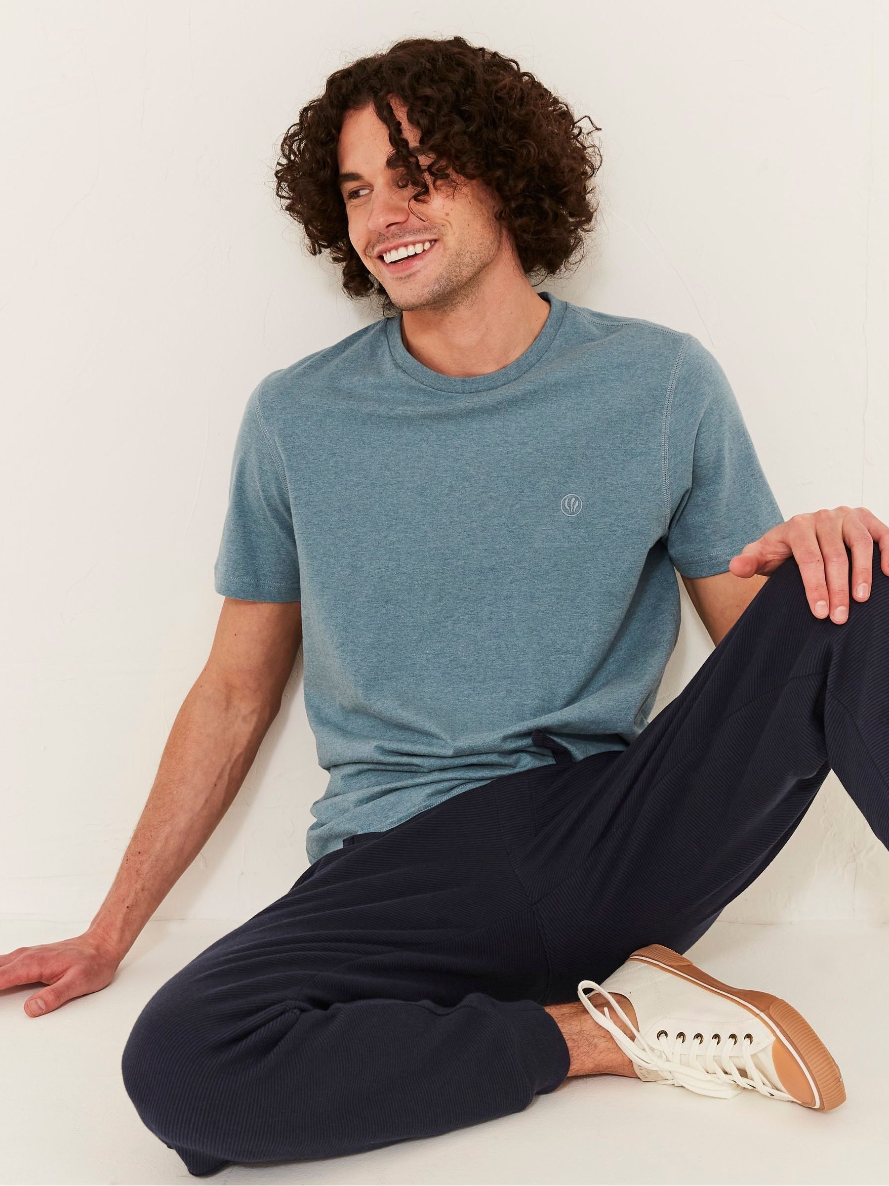 Blue Mens T-Shirts 3 Pack - Image 2 of 4 Blue Mens T-Shirts 3 Pack - Image 2 of 4