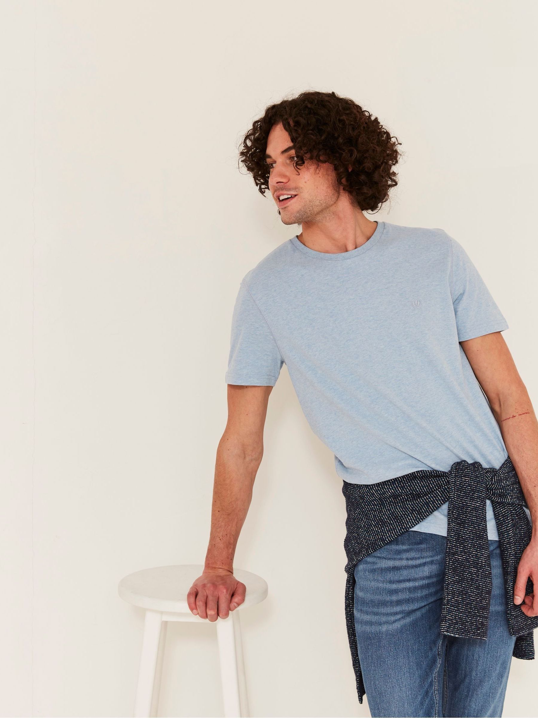 Blue Mens T-Shirts 3 Pack - Image 3 of 4