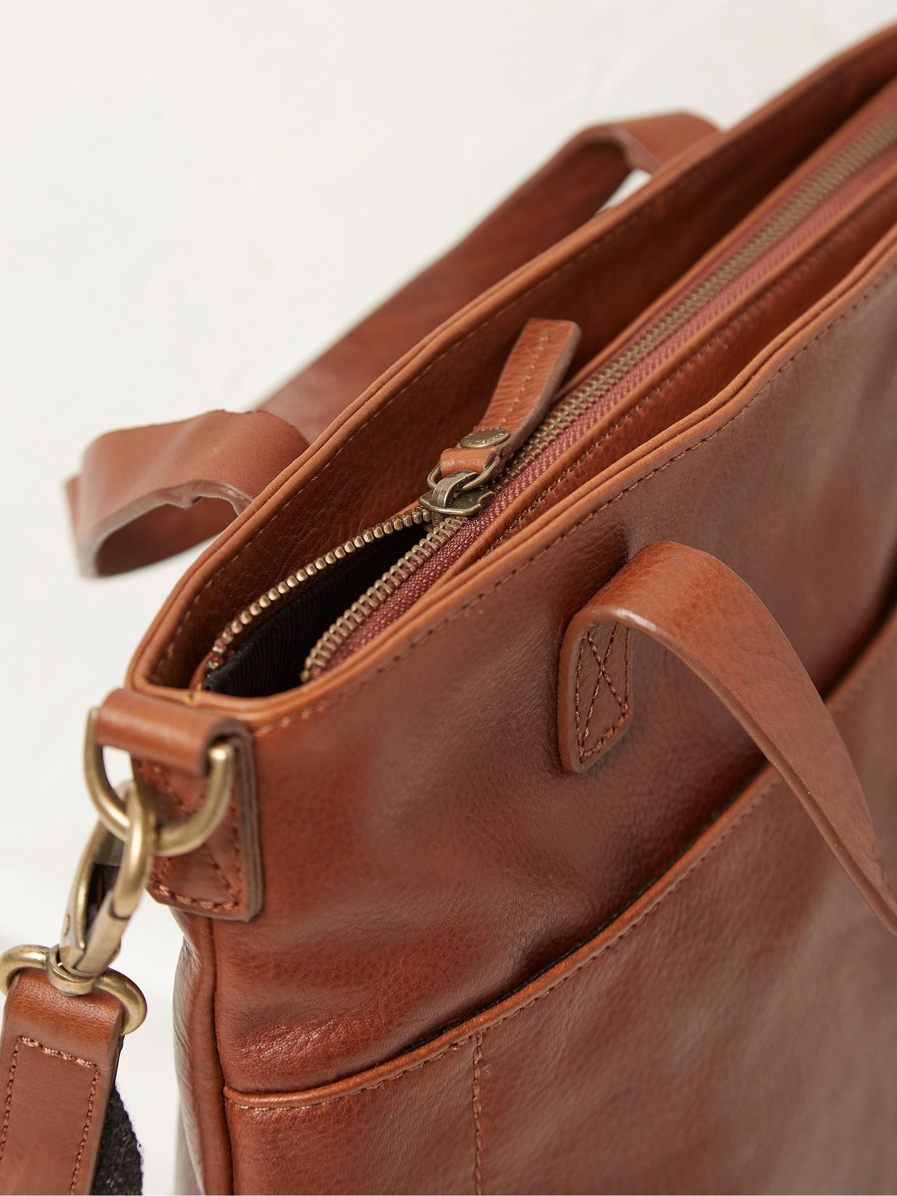 Brown The Paris Tote Bag - Image 4 of 4 Brown The Paris Tote Bag - Image 4 of 4