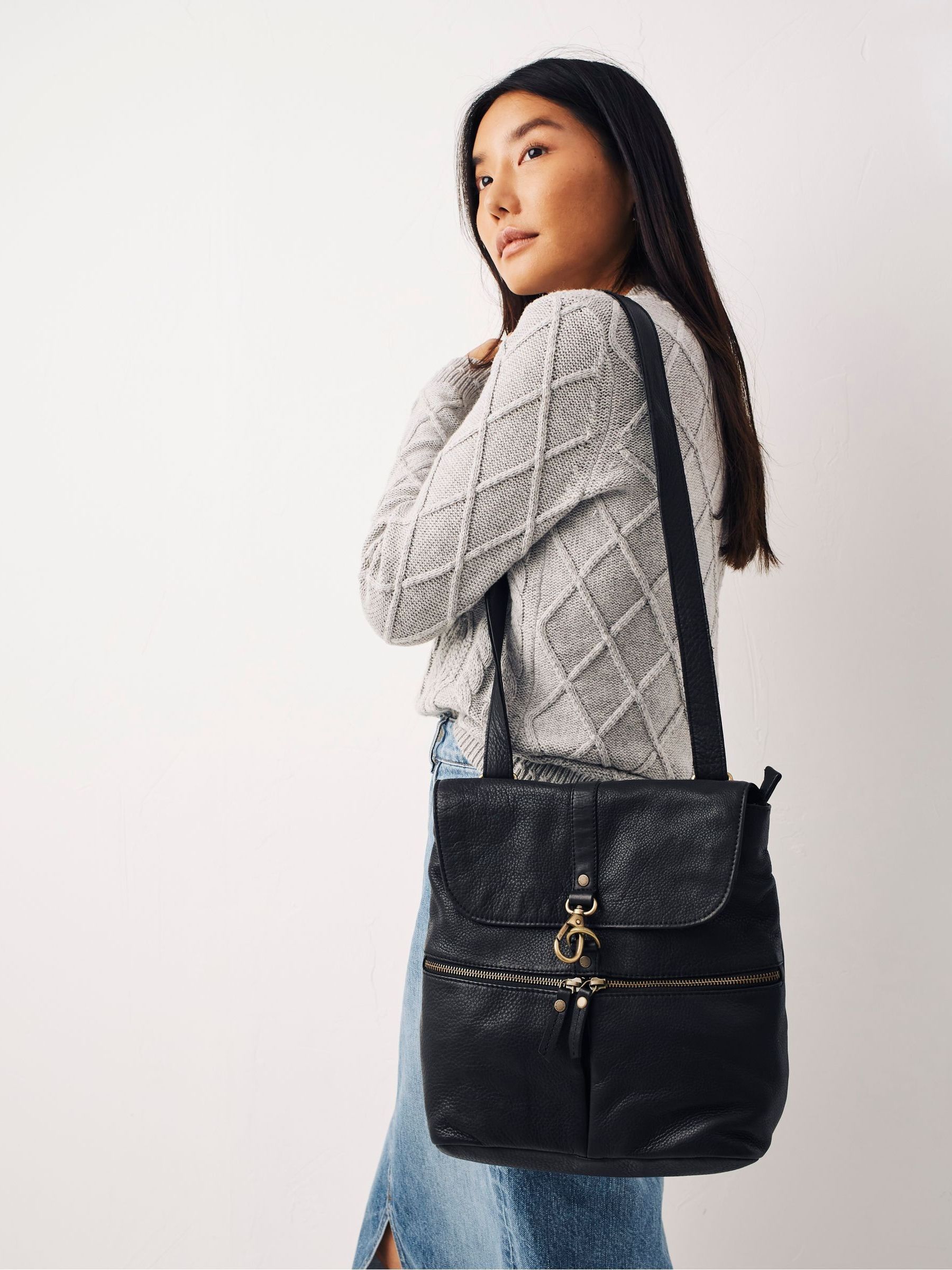 Black Multifunctional Pia Bag - Image 1 of 3
