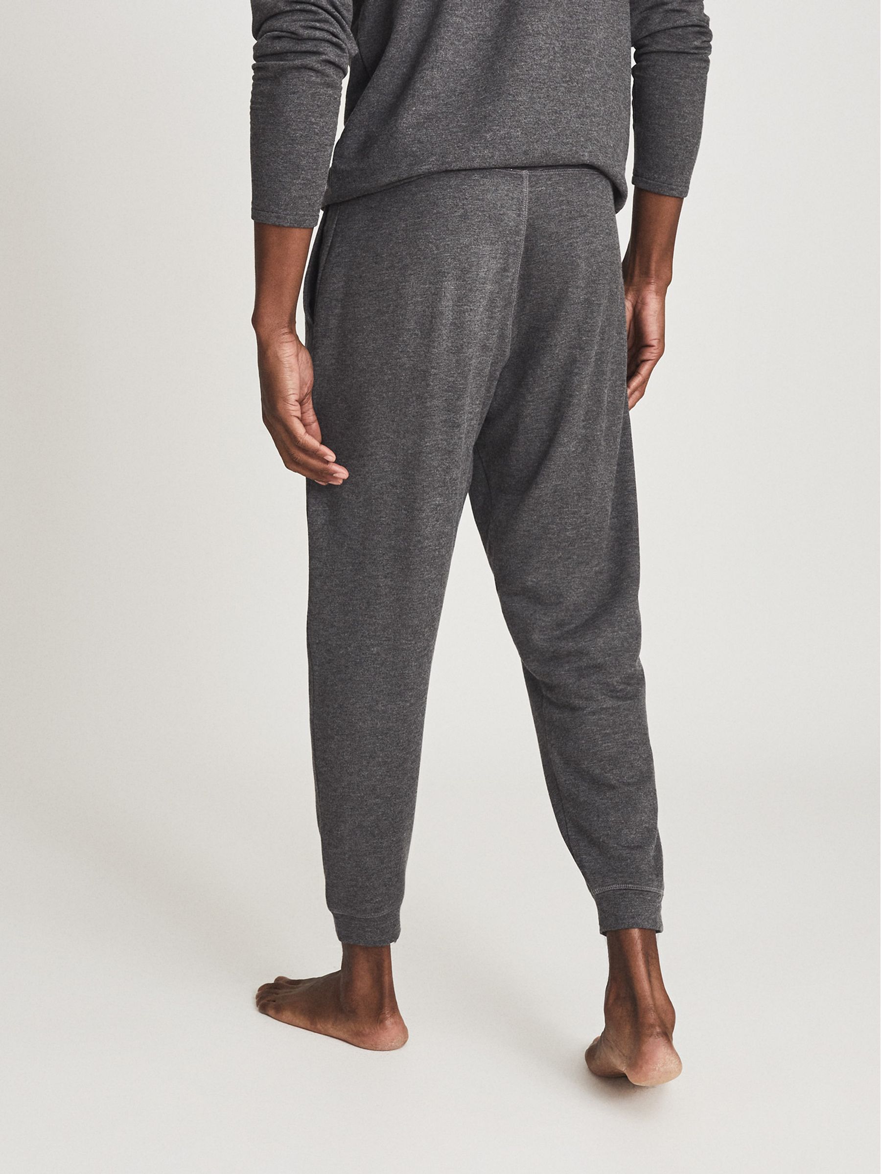 Melange Tracksuit Joggers in Dark Grey - Image 5 of 5