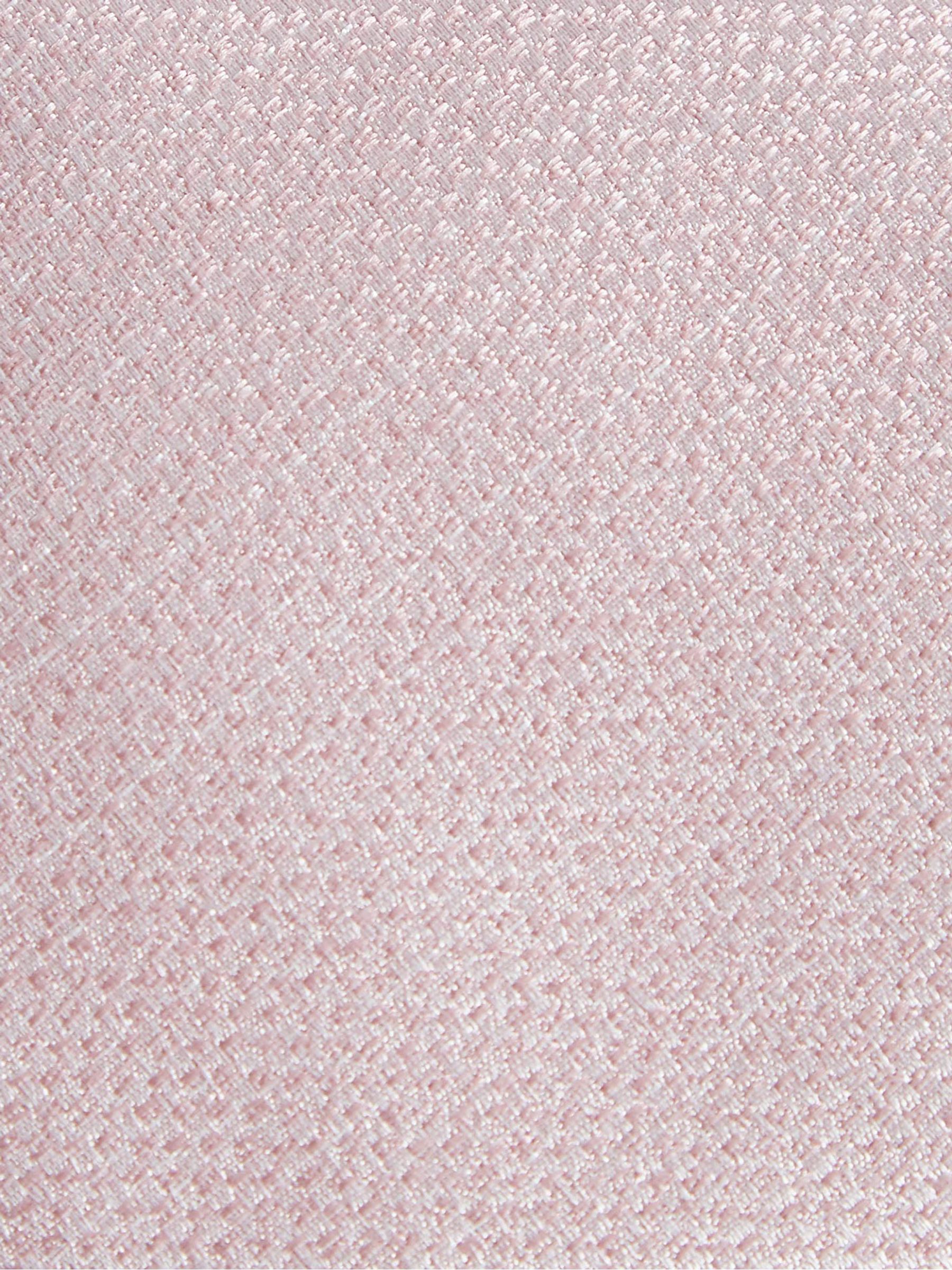 Textured Silk Tie in Pink - Image 3 of 4