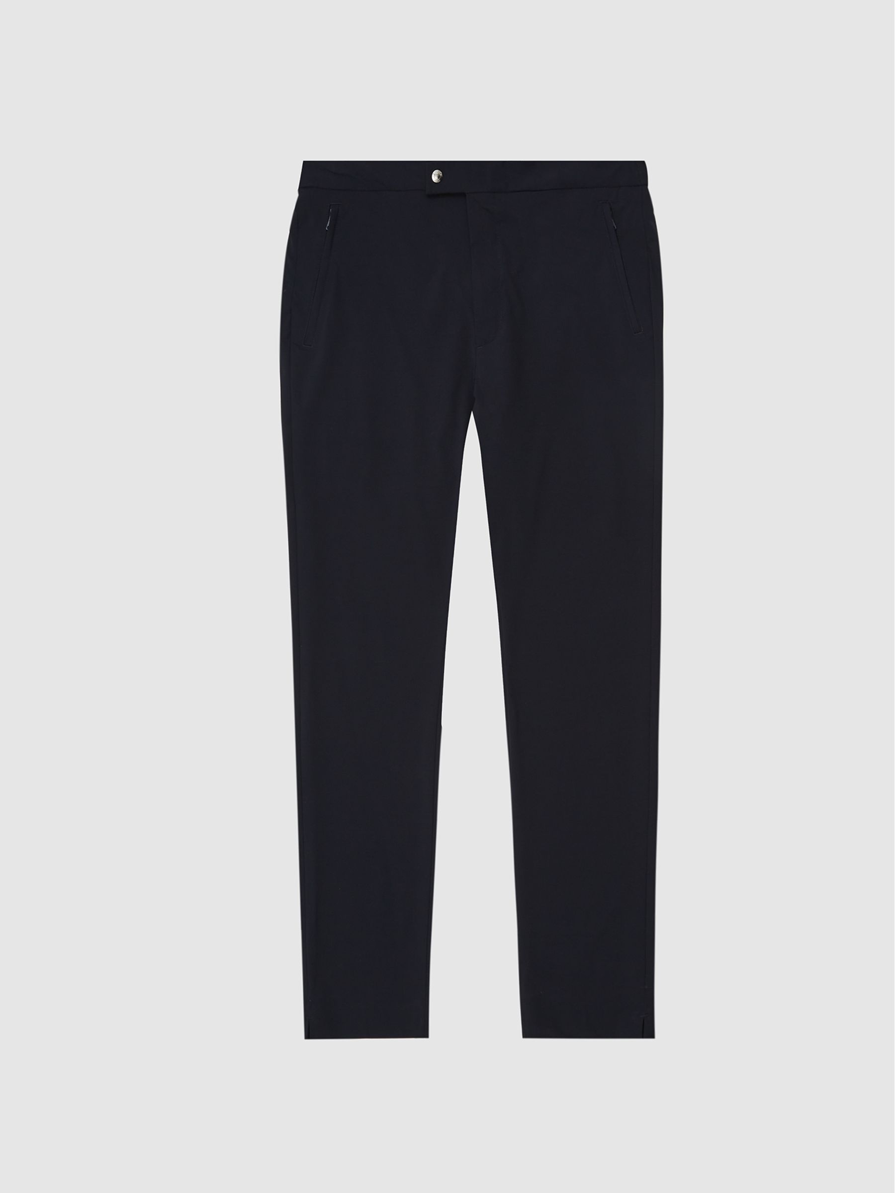 Golf Performance Slim Fit Trousers in Navy - Image 2 of 5