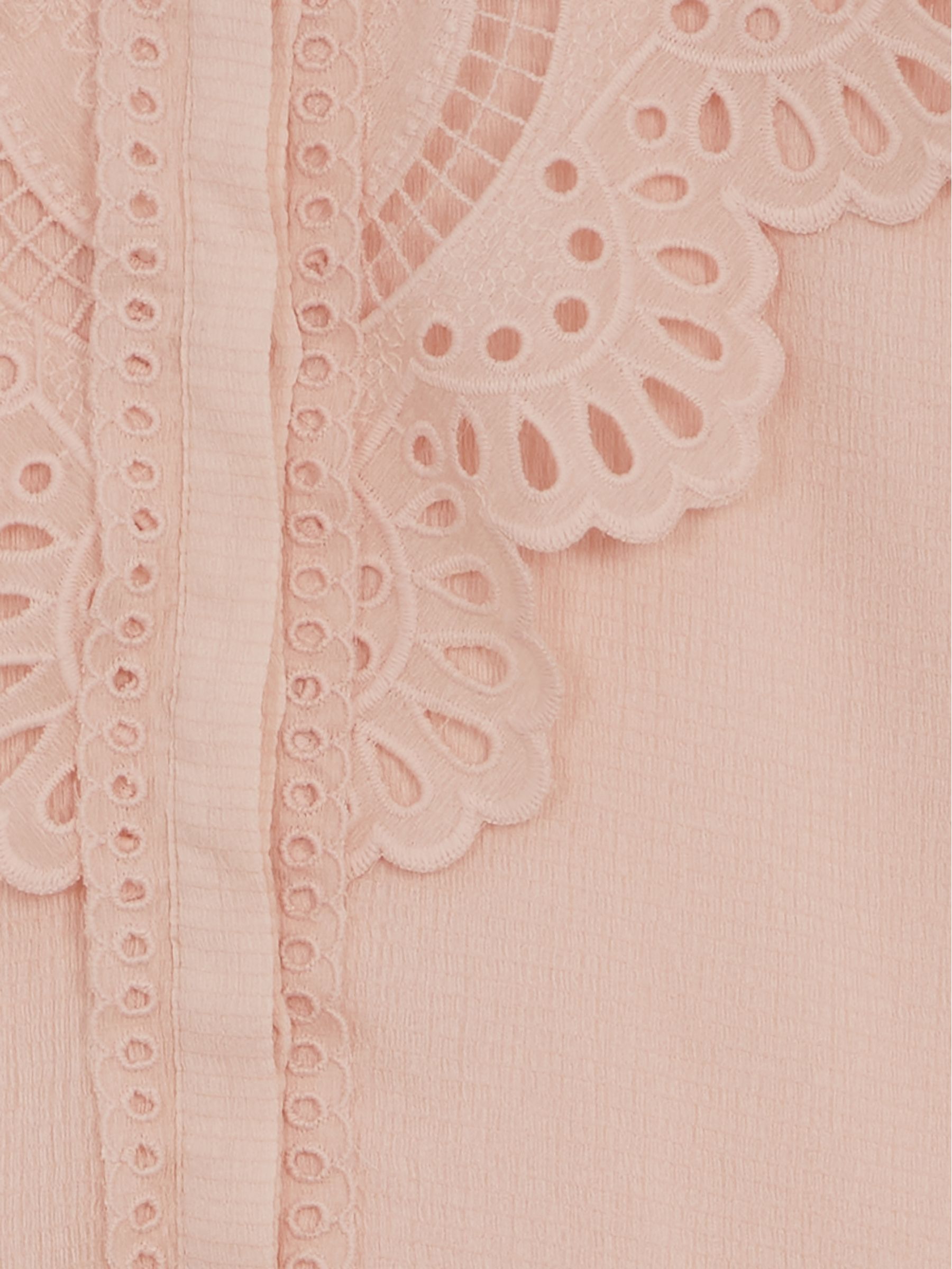 Embroidered Detail Dress in Pink - Image 6 of 6