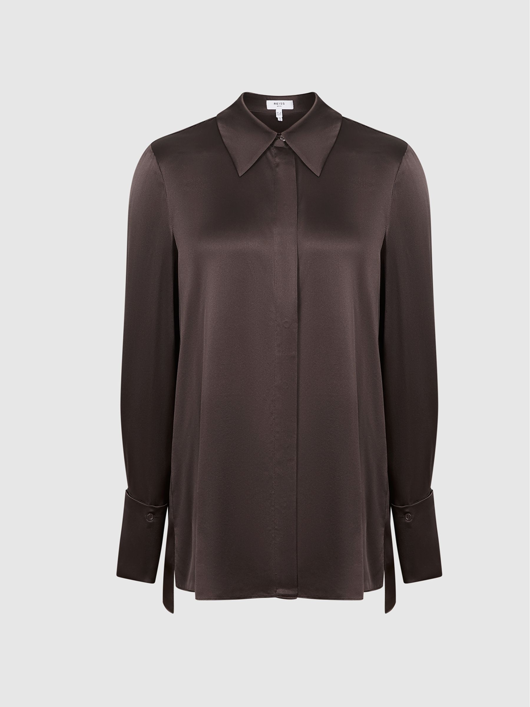 Silk Shirt in Purple - Image 2 of 7