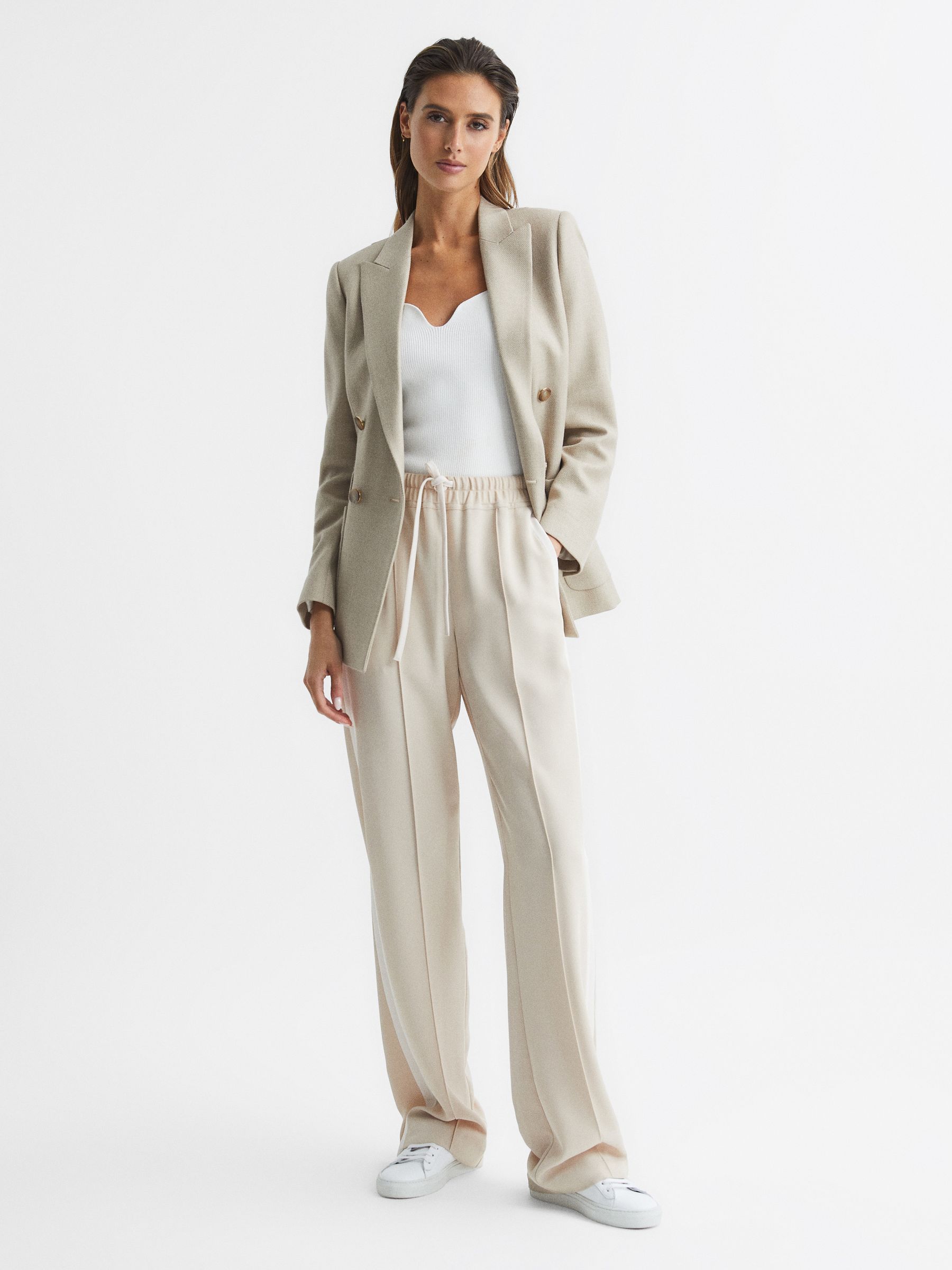 Sweetheart Neck Top in White - Image 3 of 7