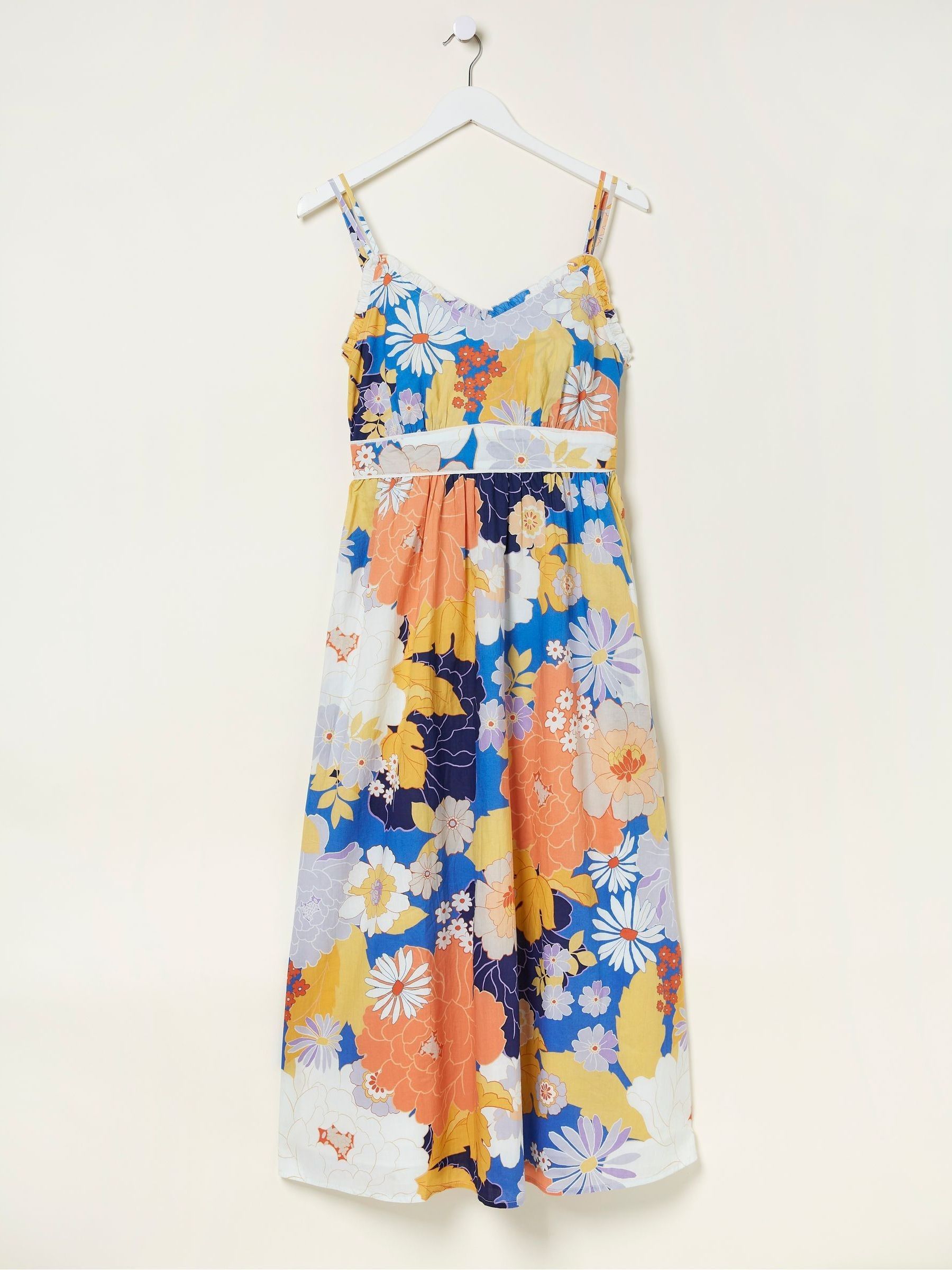 Blue Jayden Coastal Midi Dress - Image 6 of 6