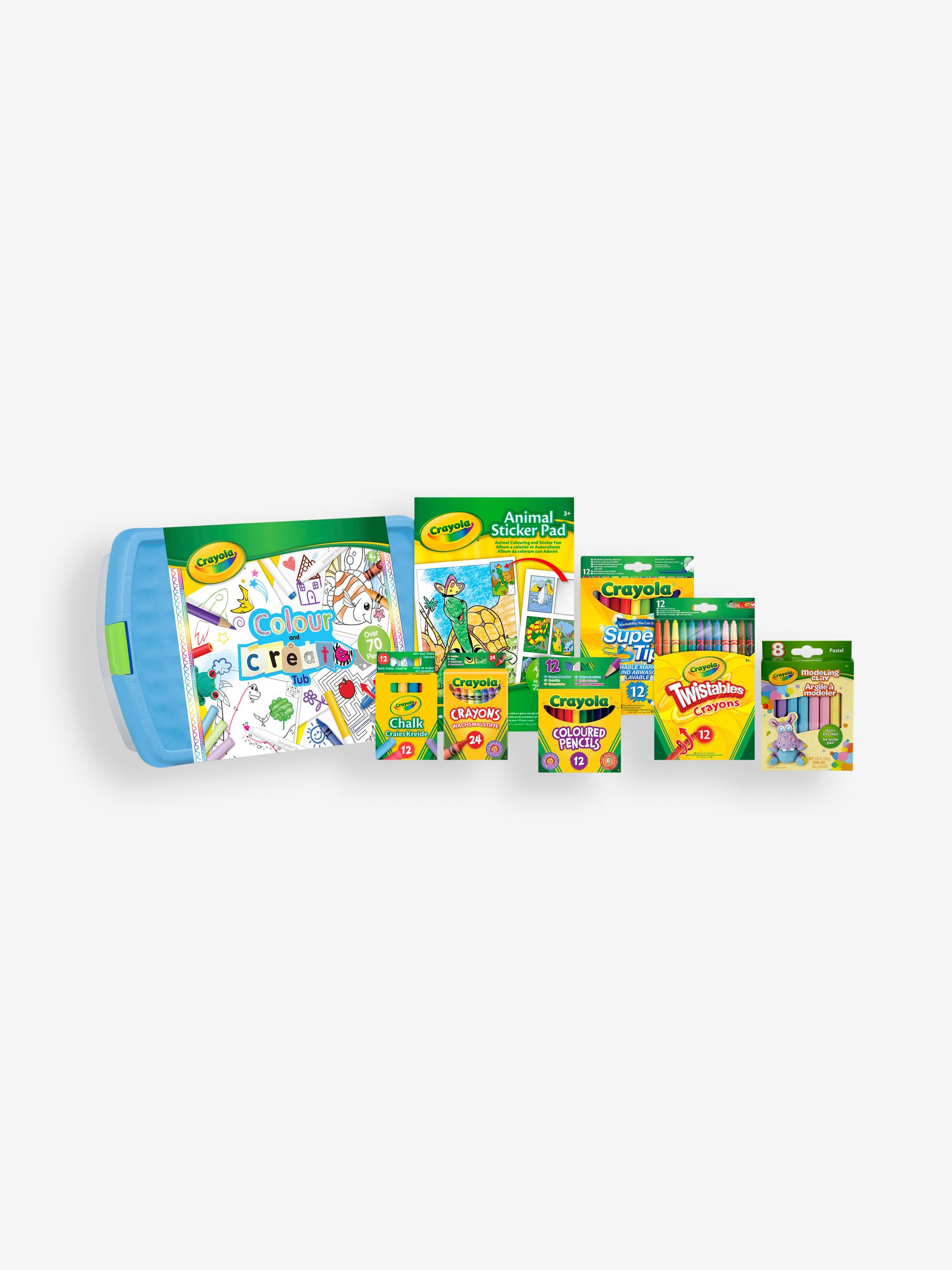 Crayola Colour & Create Tub - Image 1 of 2