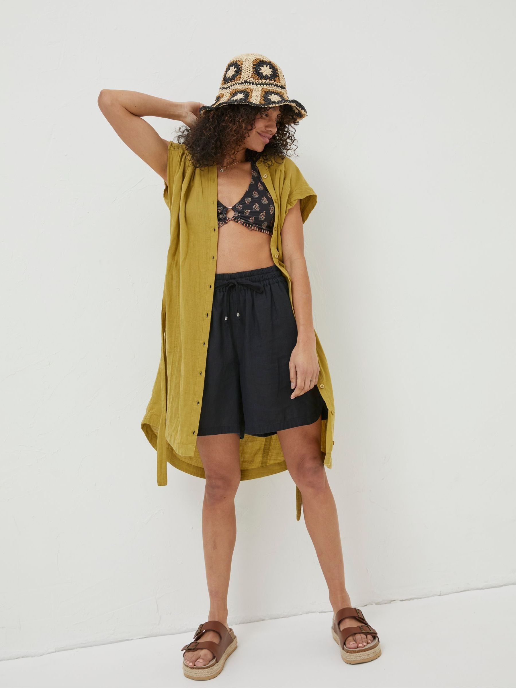 Green Finley Shirt Dress - Image 5 of 6