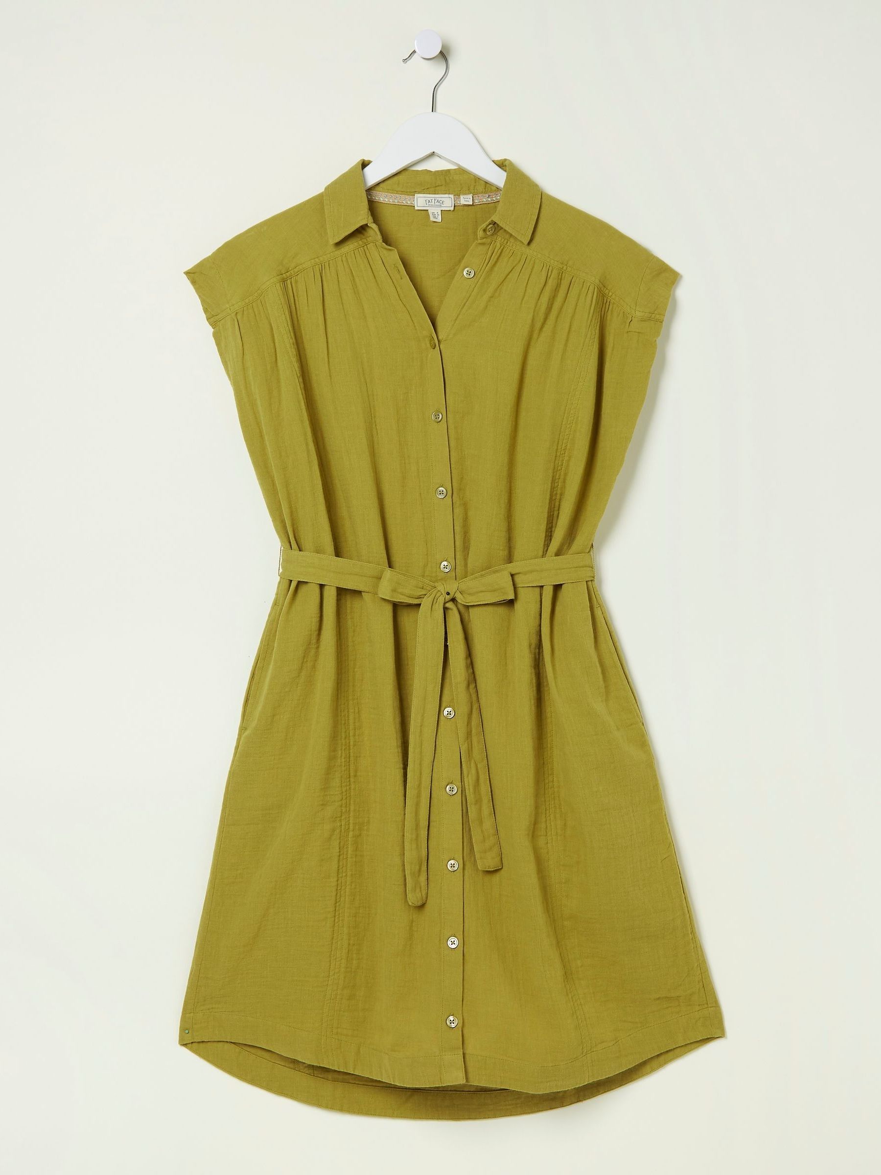 Green Finley Shirt Dress - Image 6 of 6