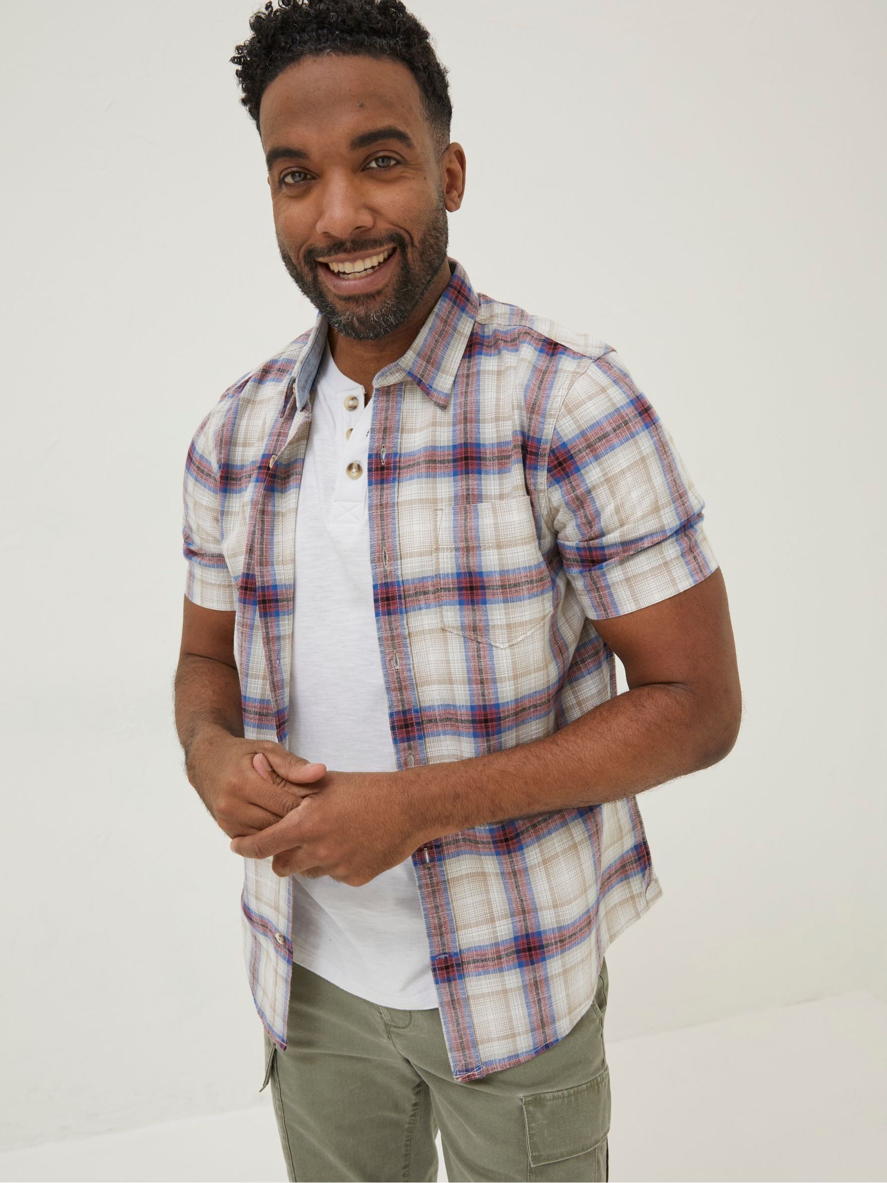 Pink Tilbury Ombre Check Shirt - Image 1 of 4