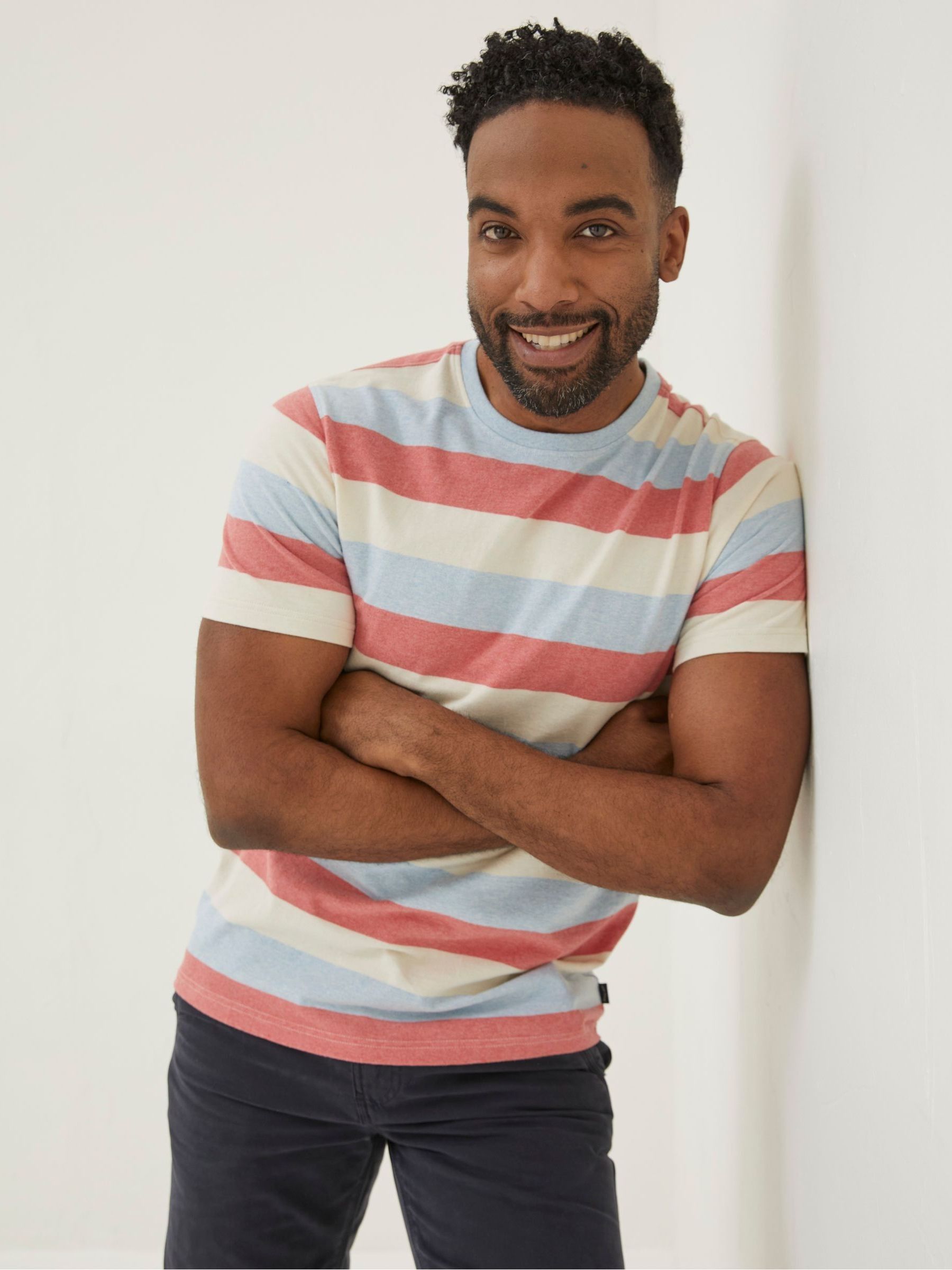 Blue Ellbridge Stripe T-Shirt - Image 1 of 1