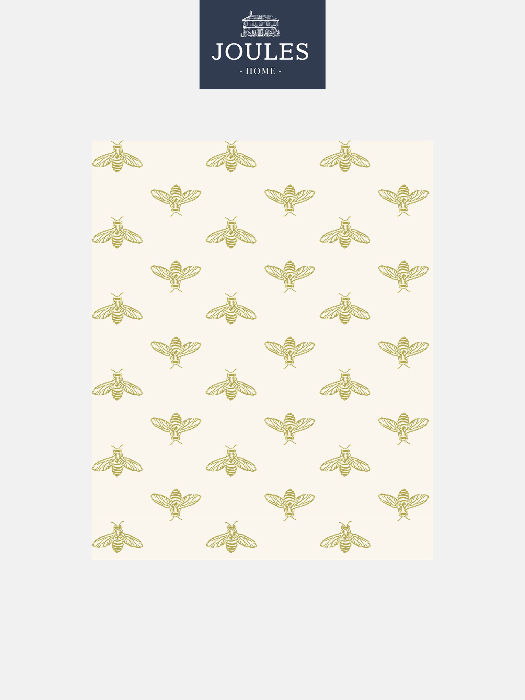 Antique Gold Block Print Bee Swatch - Image 2 of 3