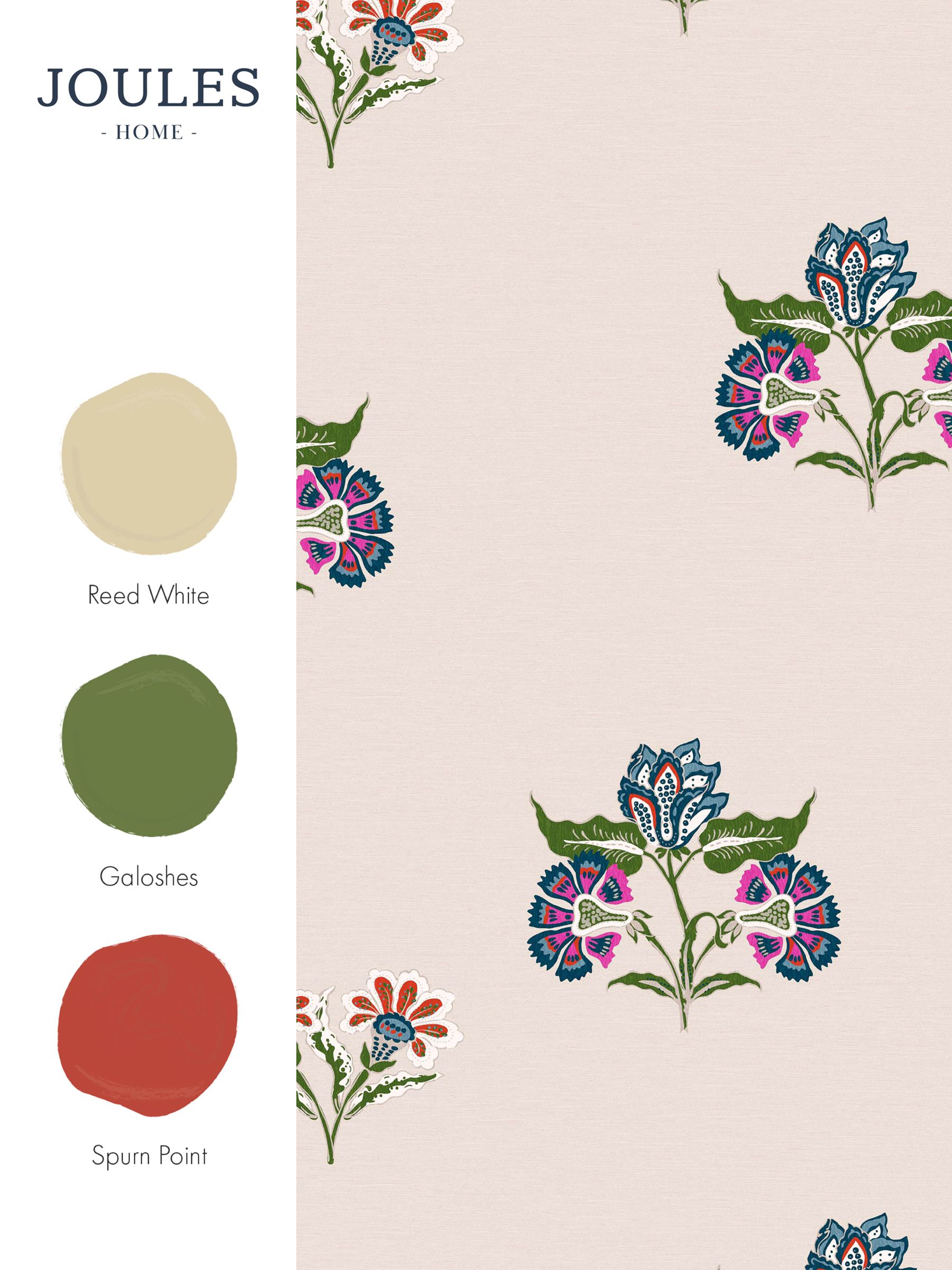 Dawn Grey Indienne Block Print 10M Wallpaper - Image 3 of 3