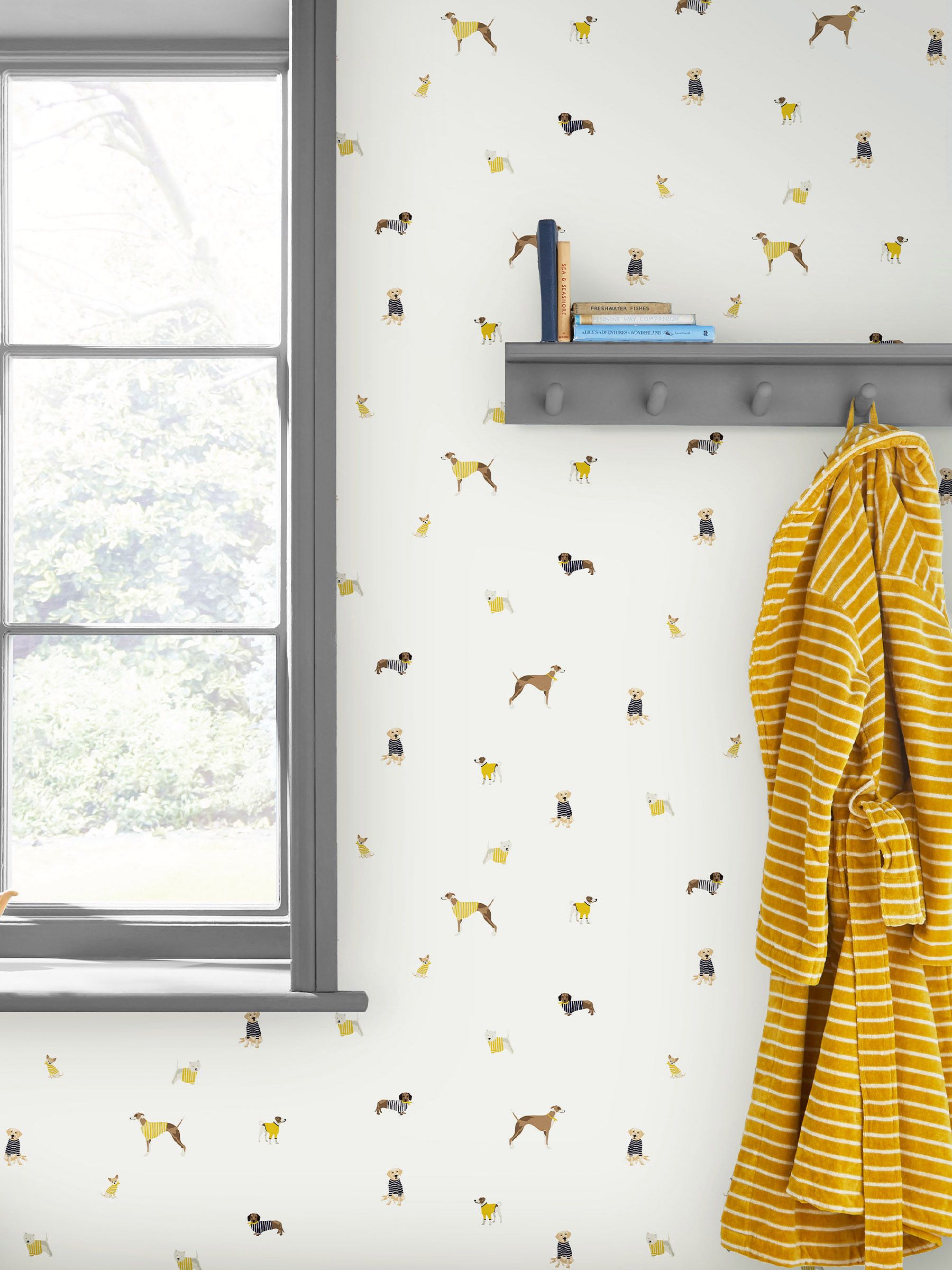 Creme Harbour Dogs 10M Wallpaper - Image 1 of 3 Creme Harbour Dogs 10M Wallpaper - Image 1 of 3