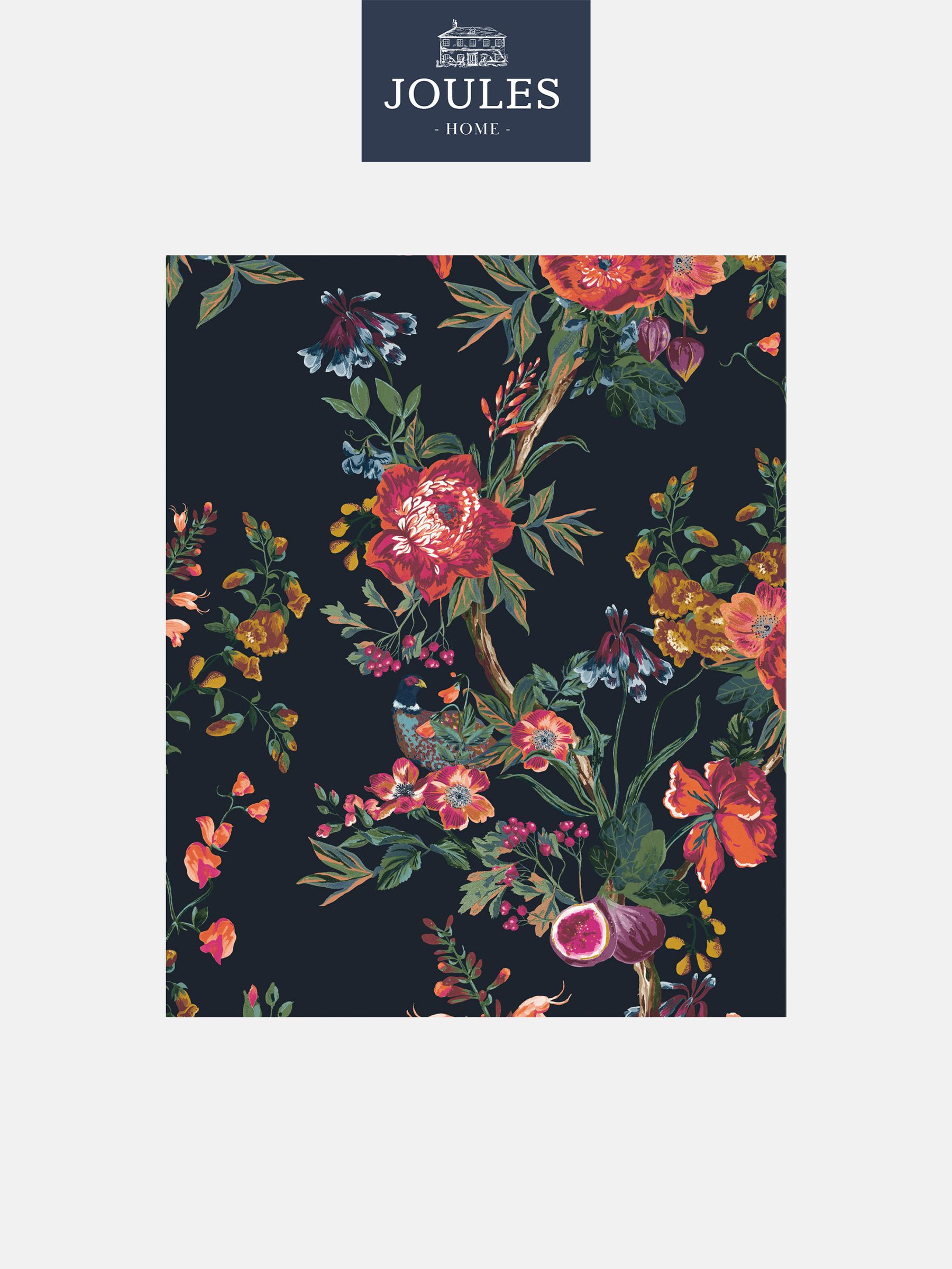 French Navy Forest Chinoiserie 10M Wallpaper - Image 2 of 3