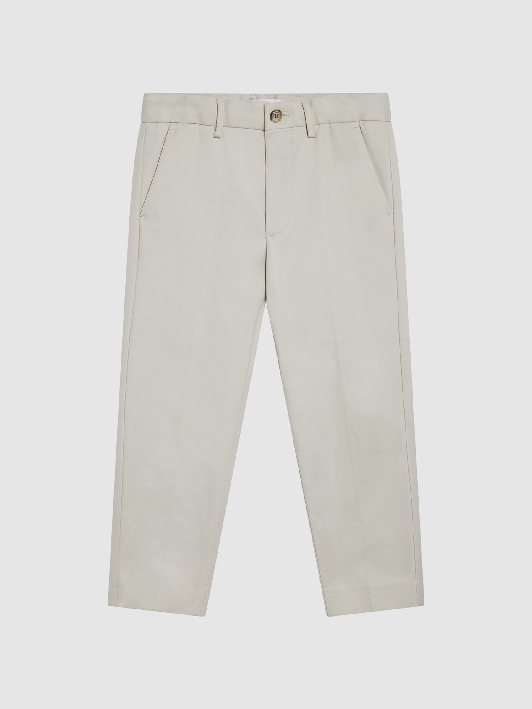 Junior Slim Fit Chinos in Stone - Image 2 of 8