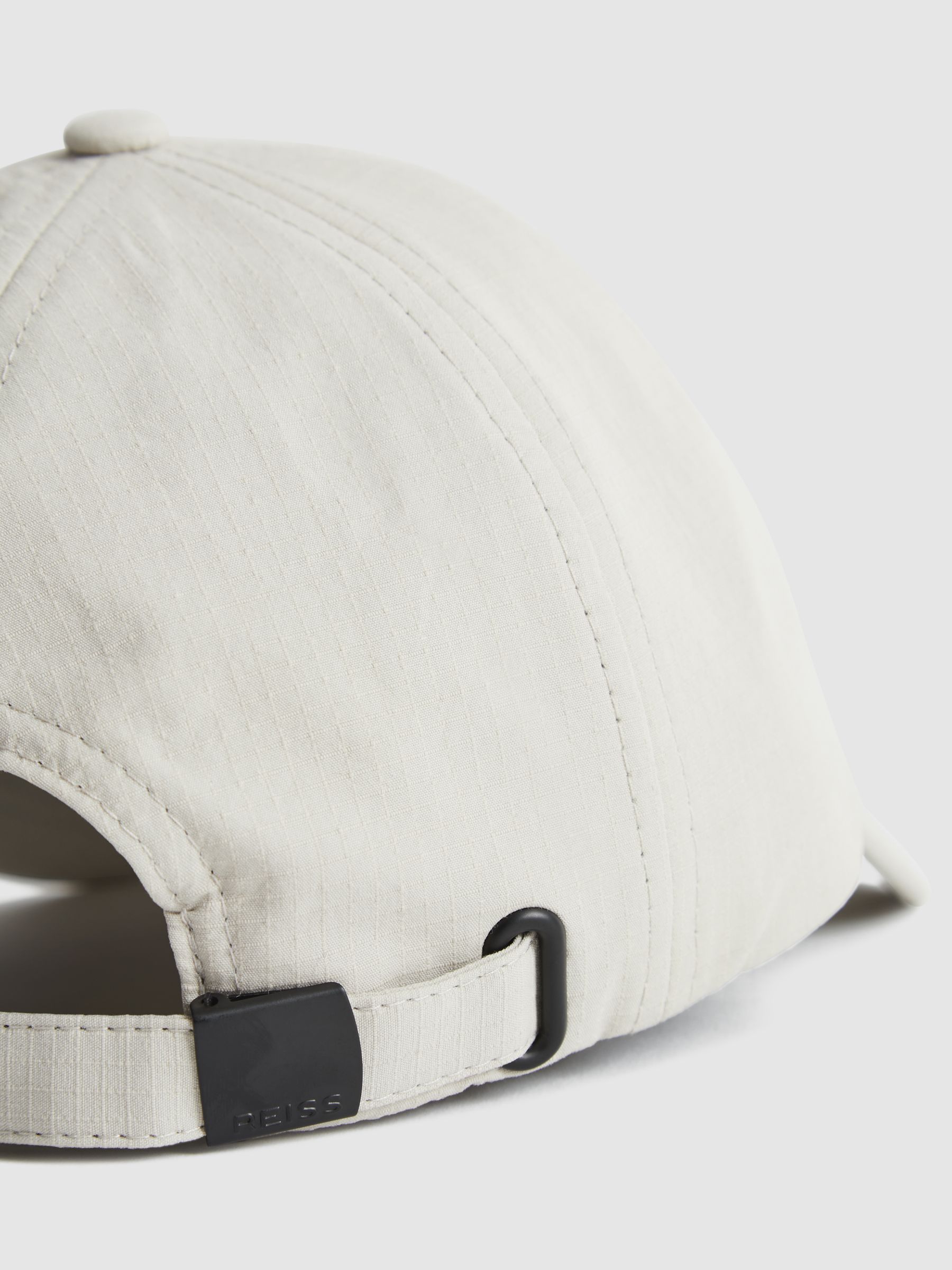 Ripstop Baseball Cap in Stone - Image 5 of 6