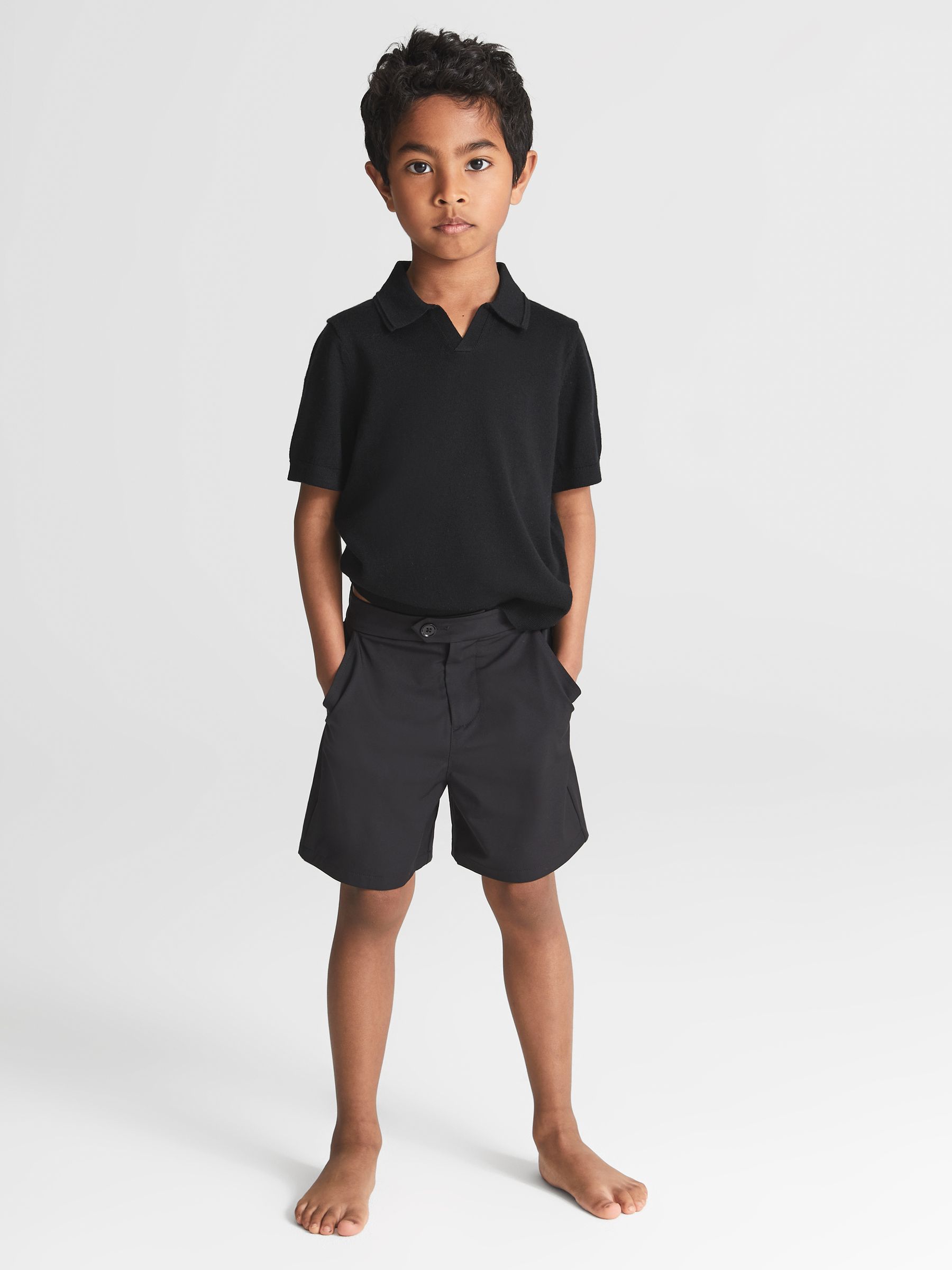 Swim Shorts in Black - Image 1 of 4