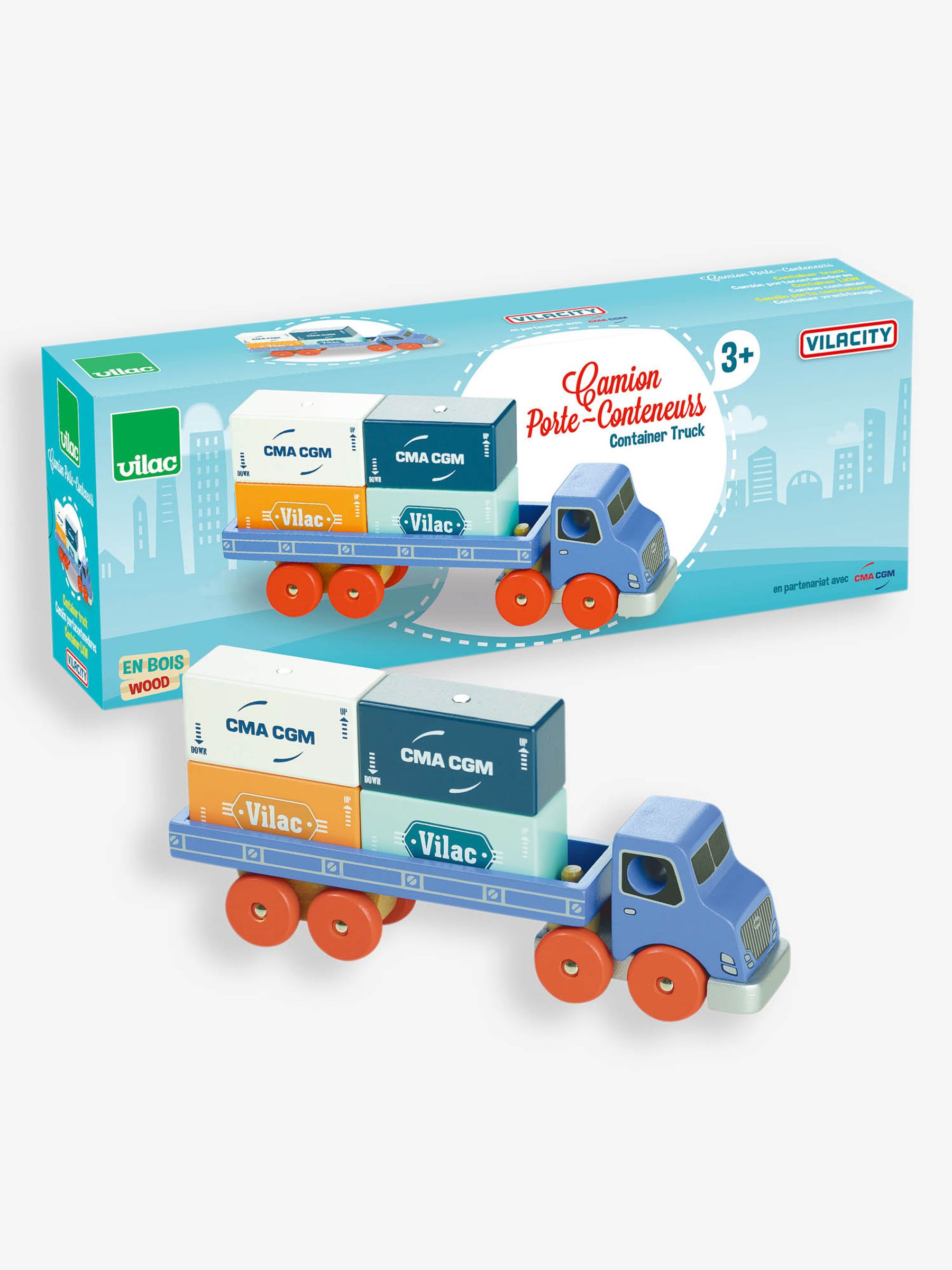 Vilac Vilacity Container Truck - Image 1 of 5