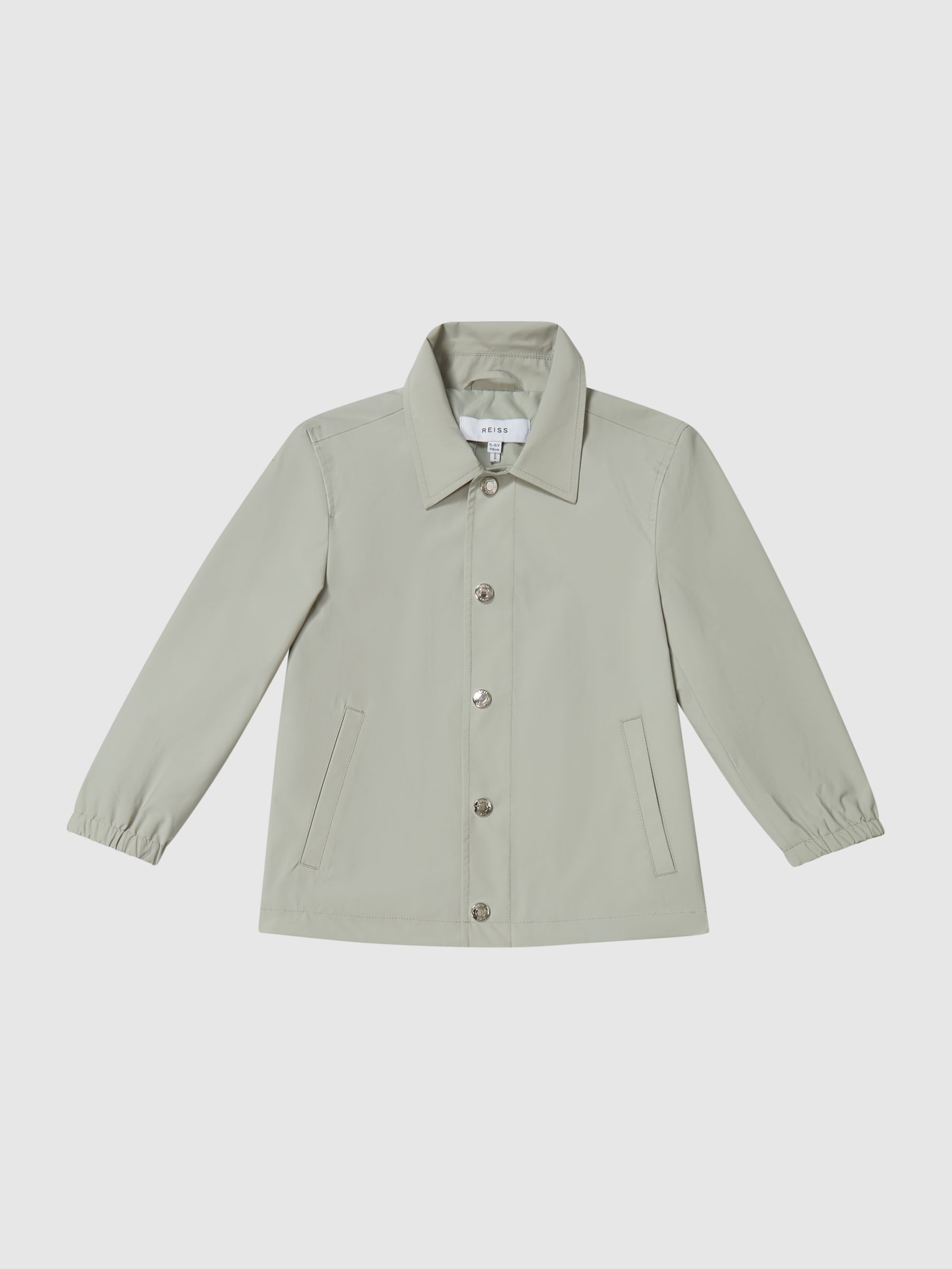Harrington Jacket in Sage - Image 2 of 7