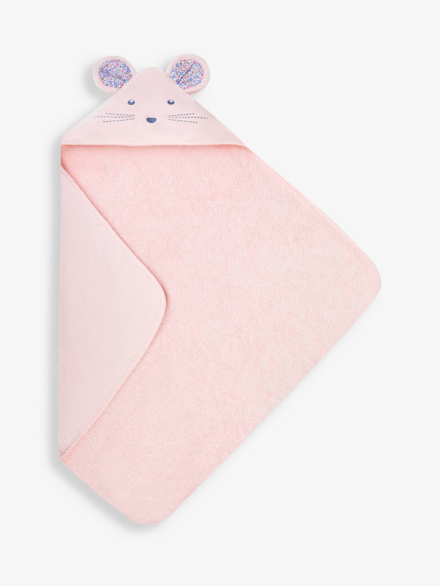 Pink Mouse Character Hooded Towel - Image 3 of 4
