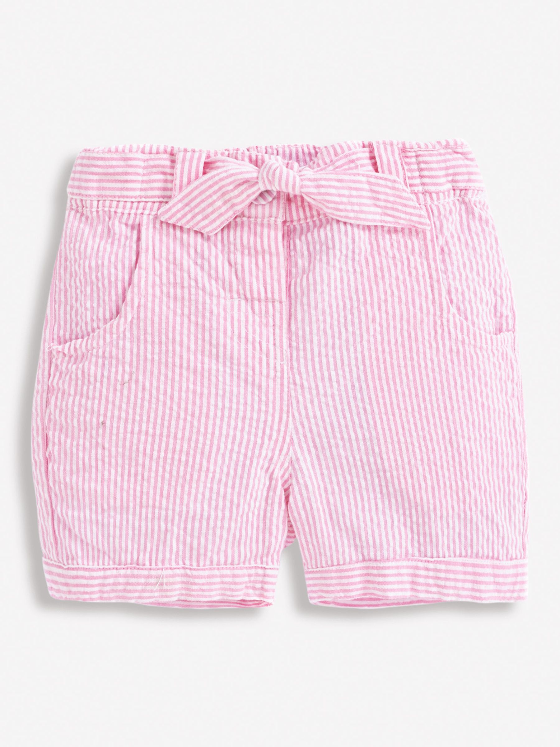 Pink Seersucker Stripe Pretty Shorts - Image 5 of 5