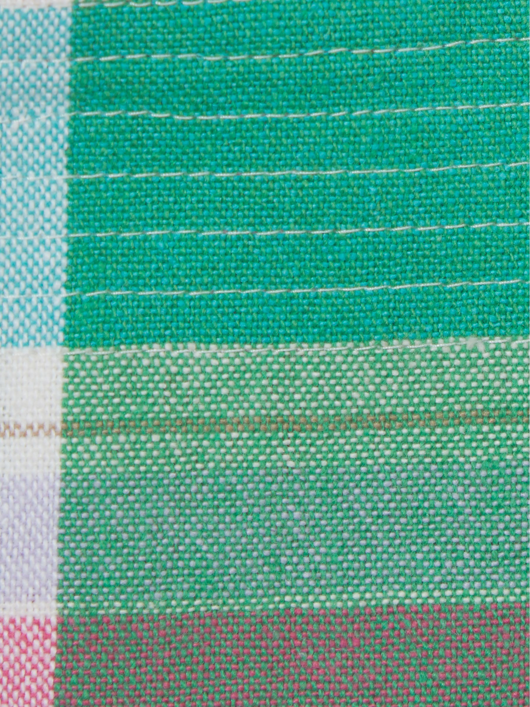 Cross Back Check Dress in Green Check - Image 5 of 5