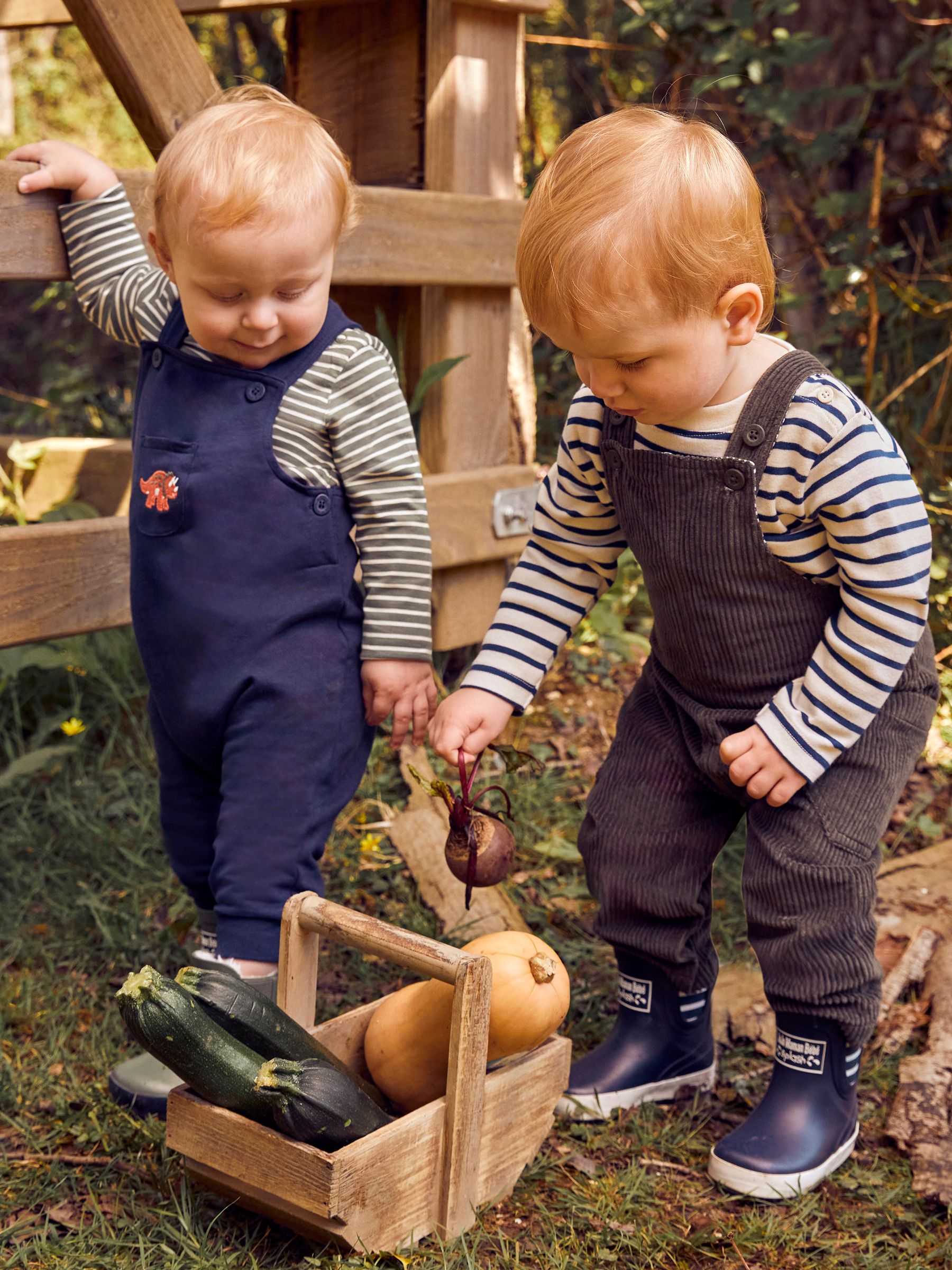Khaki Green Cord Dungarees - Image 3 of 7