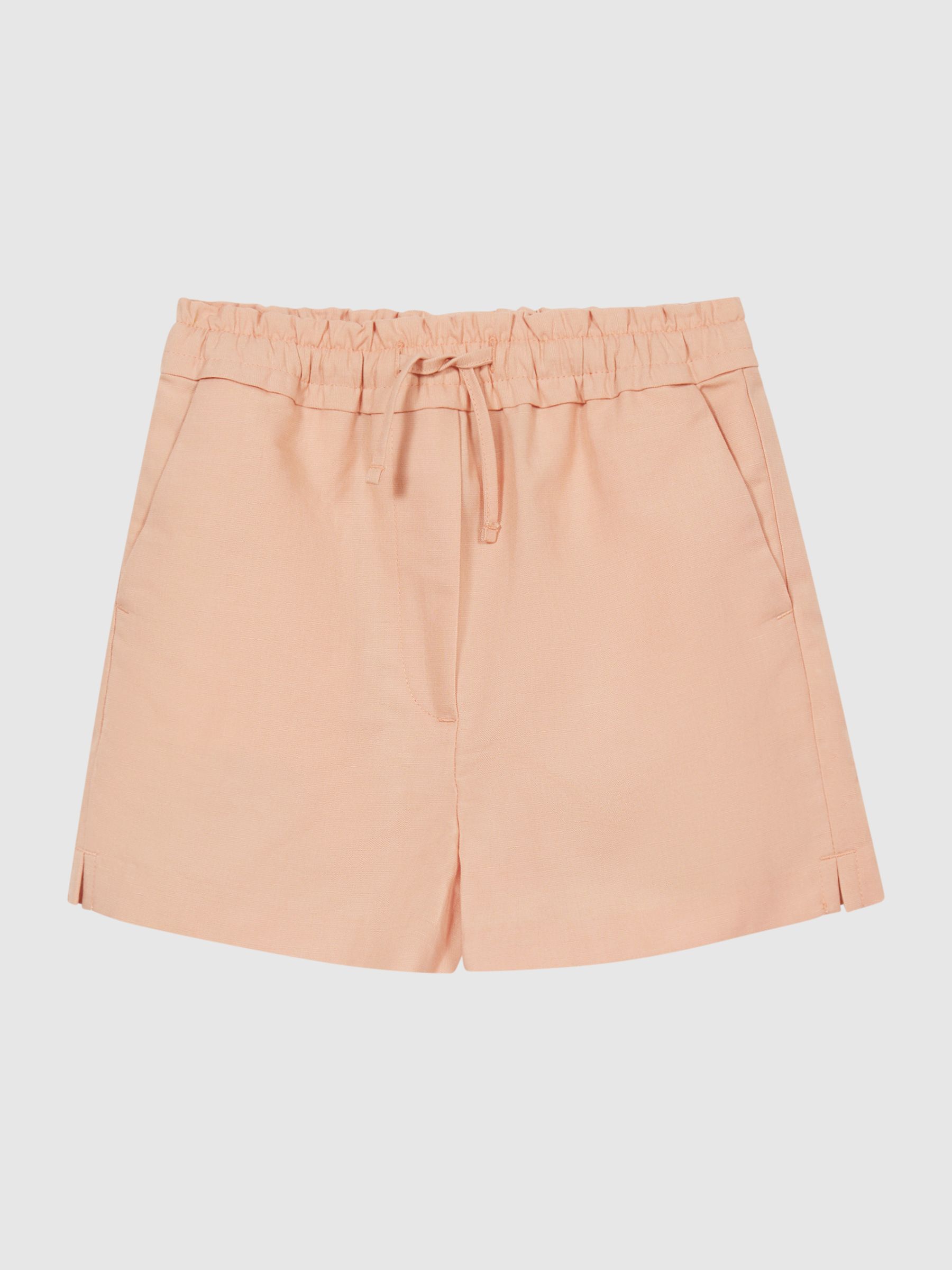 Linen Shorts in Pink - Image 2 of 7