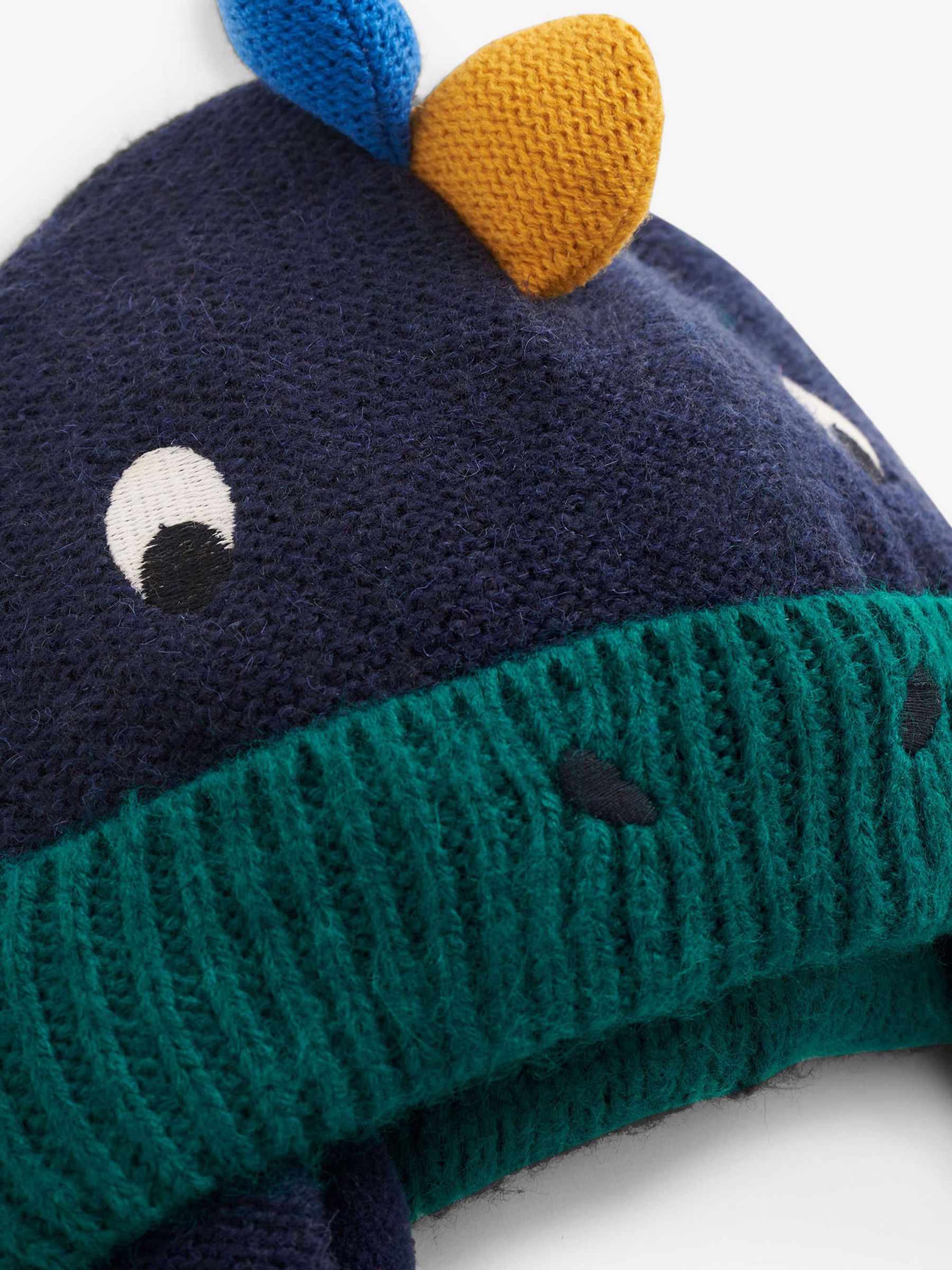 Navy Blue Dinosaur Hat - Image 3 of 3