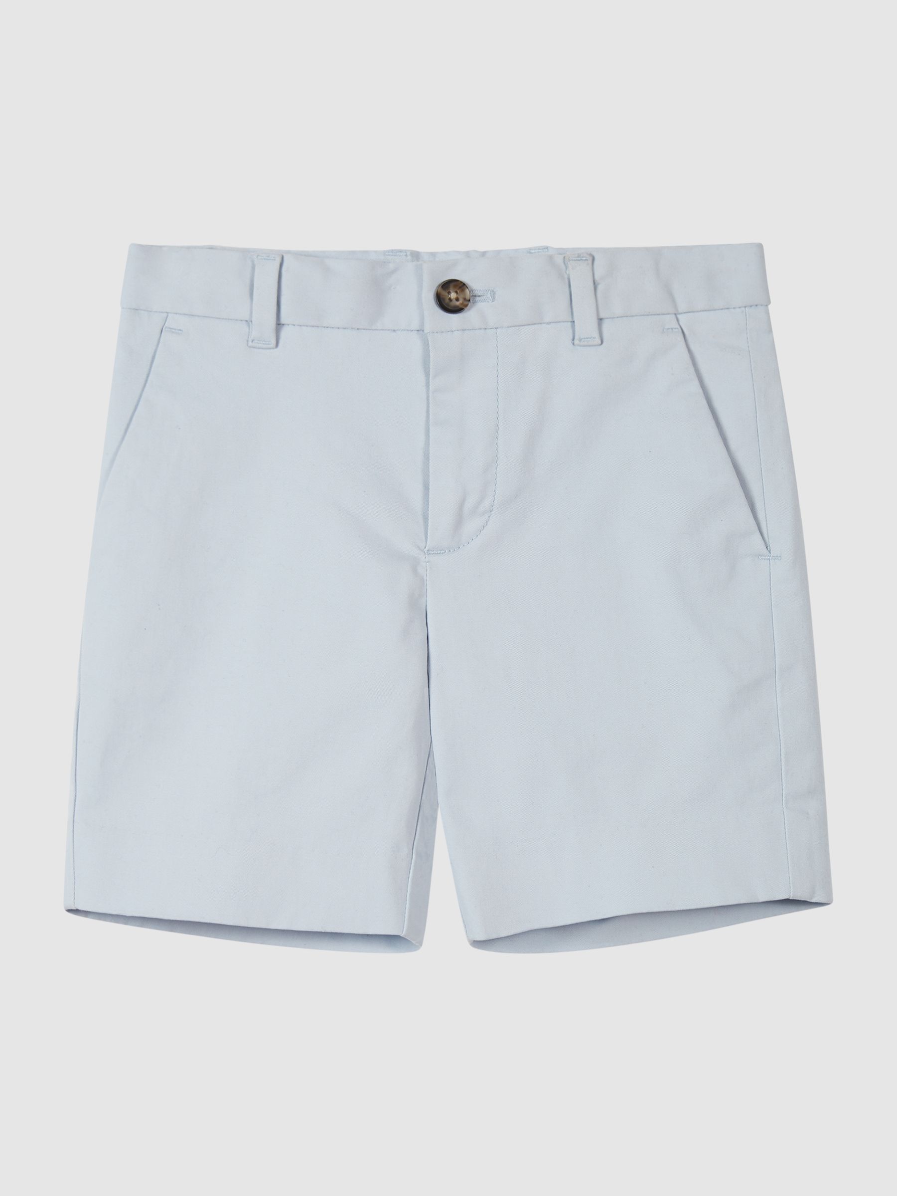 Junior Casual Chino Shorts in Blue - Image 2 of 5