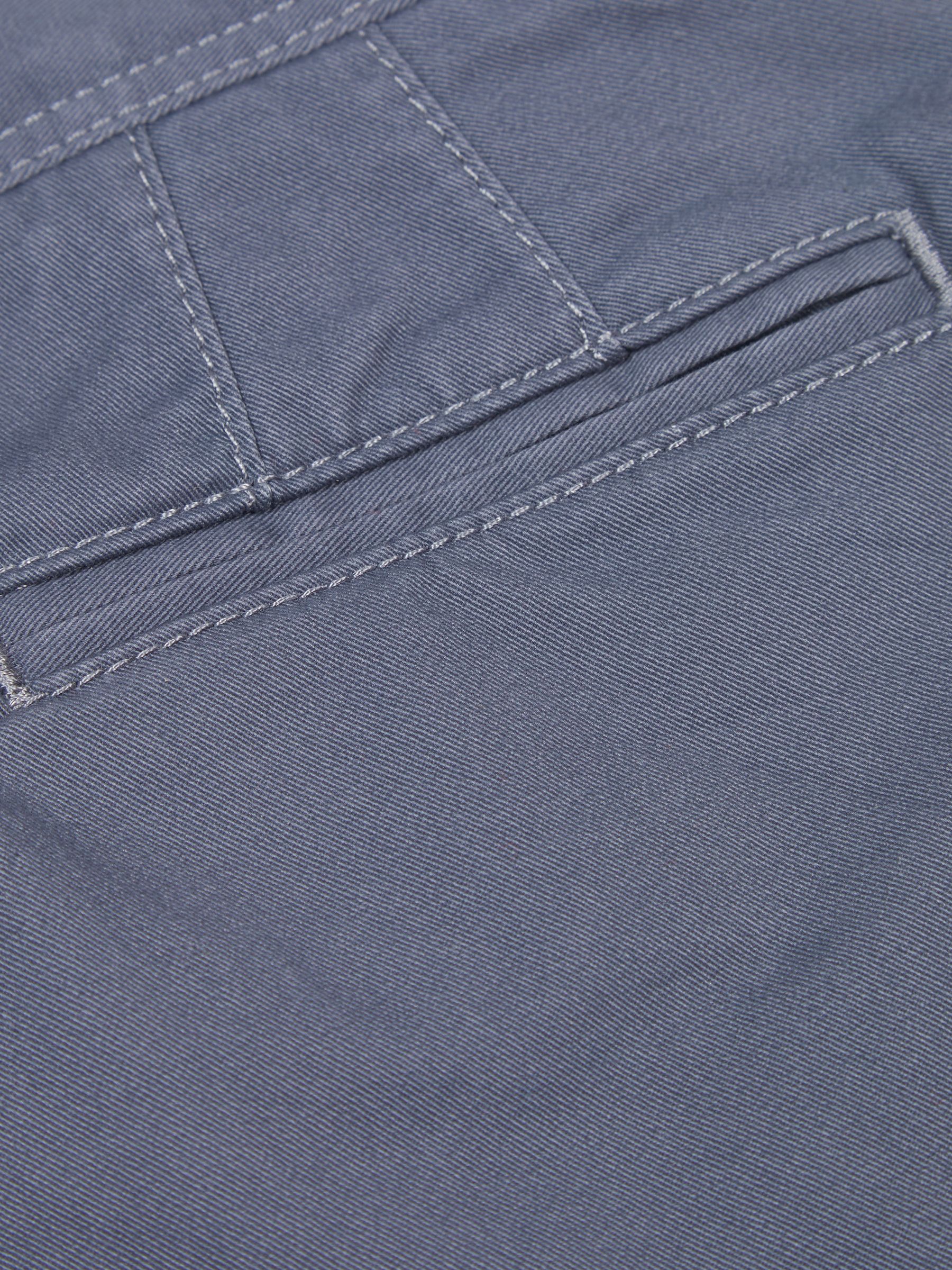 Slim Fit Casual Chinos in Airforce Blue - Image 6 of 6