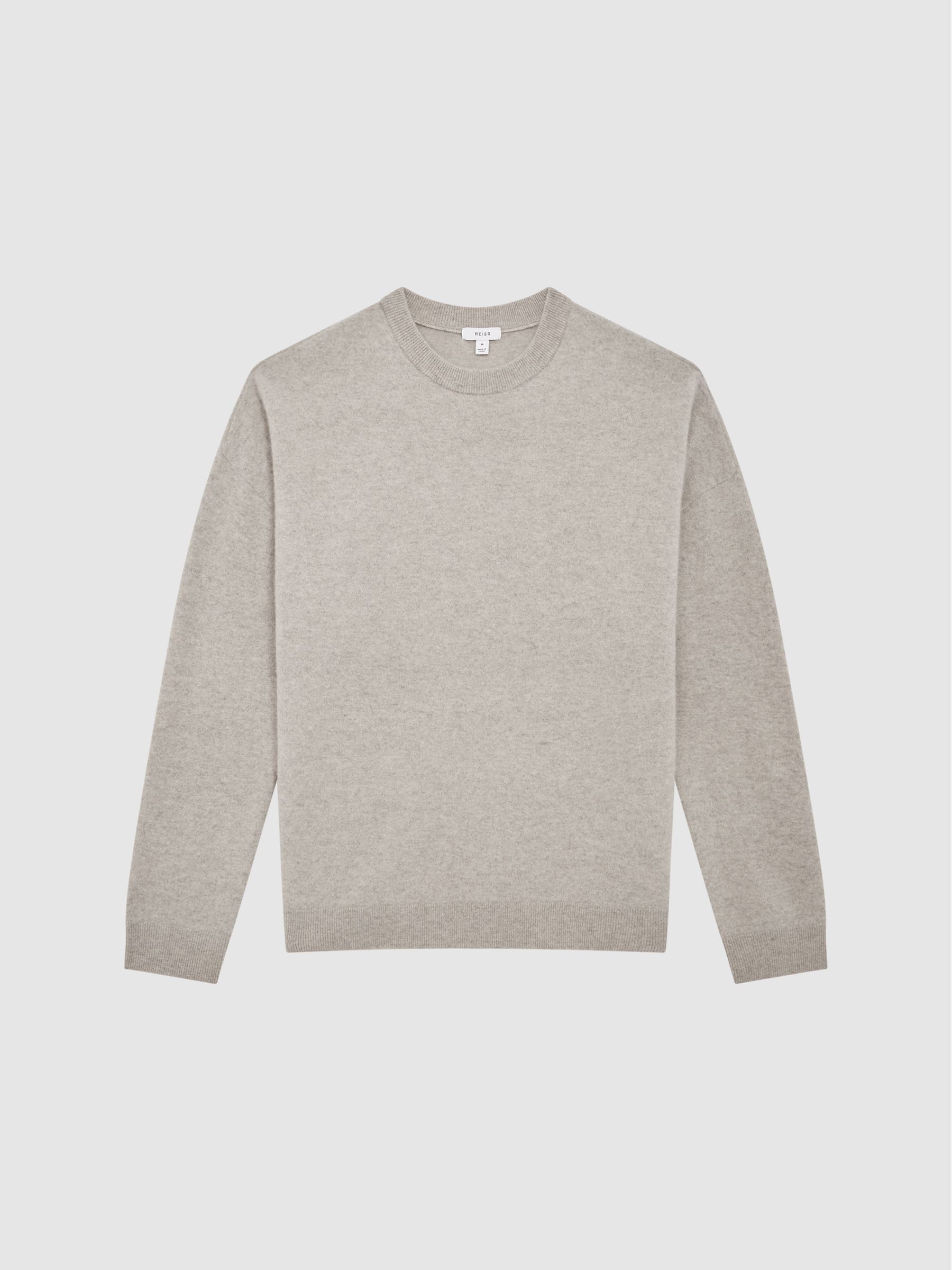 Merino Blend Crew Neck Jumper in Heather - Image 2 of 6