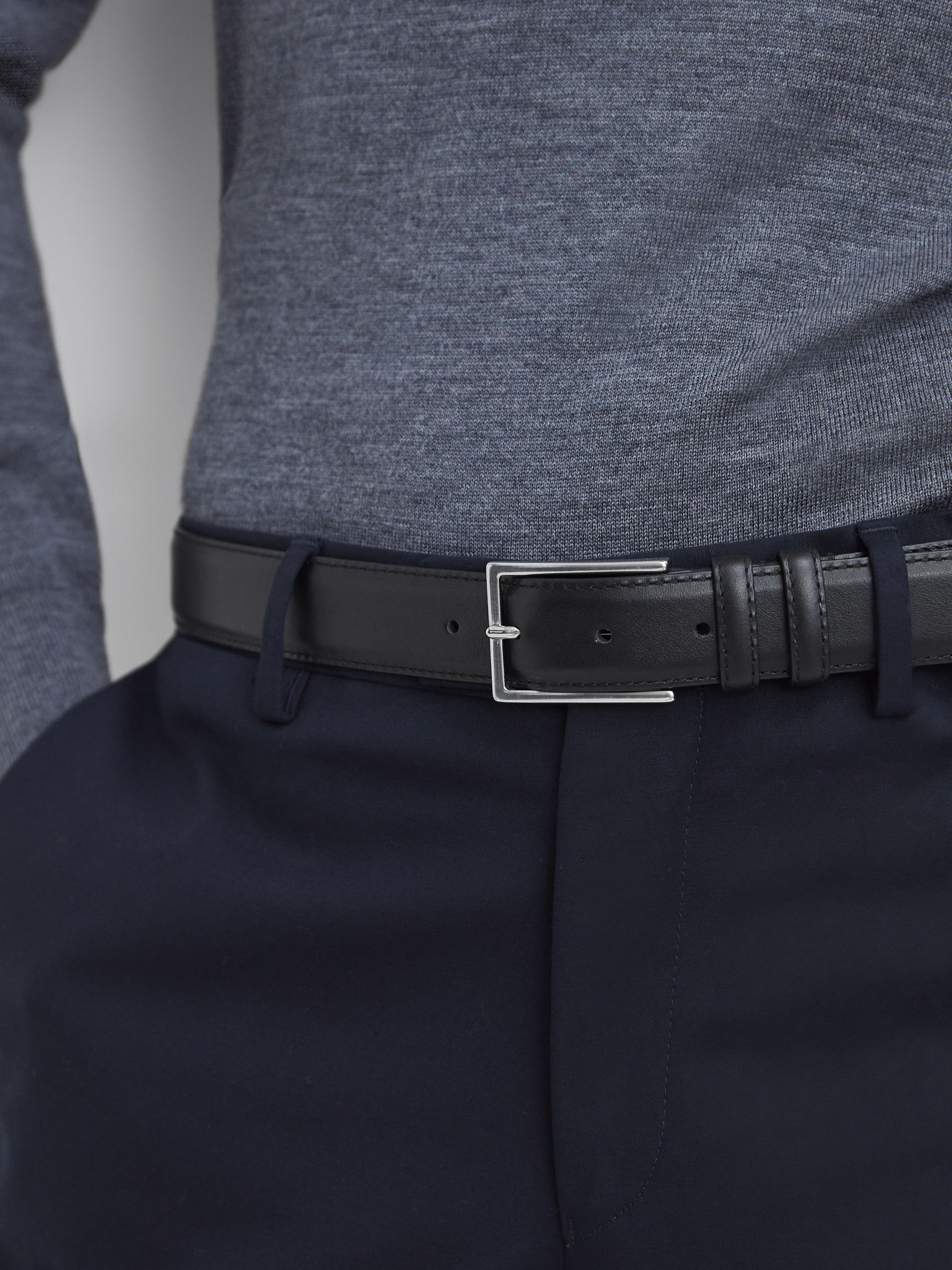 Formal Suit Belt in Black - Image 2 of 5
