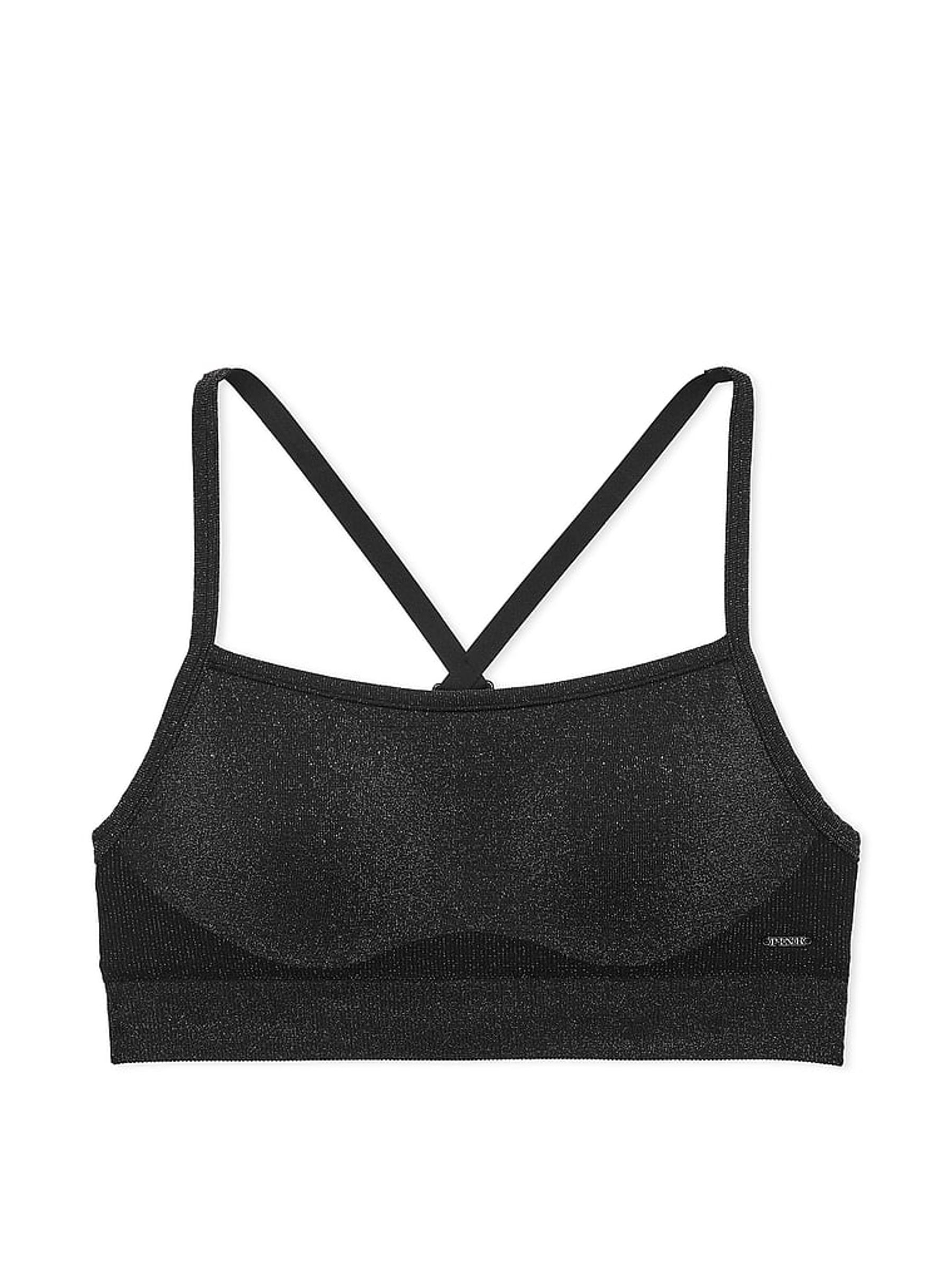 Black Shine Sports Bra - Image 3 of 4