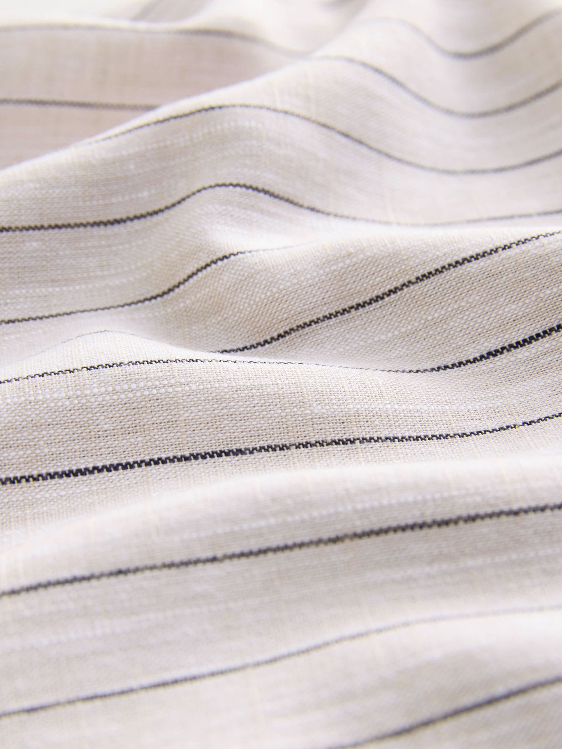 Black/Ecru Stripe 2 Pack Strappy A-Line Dress with Linen - Image 12 of 12